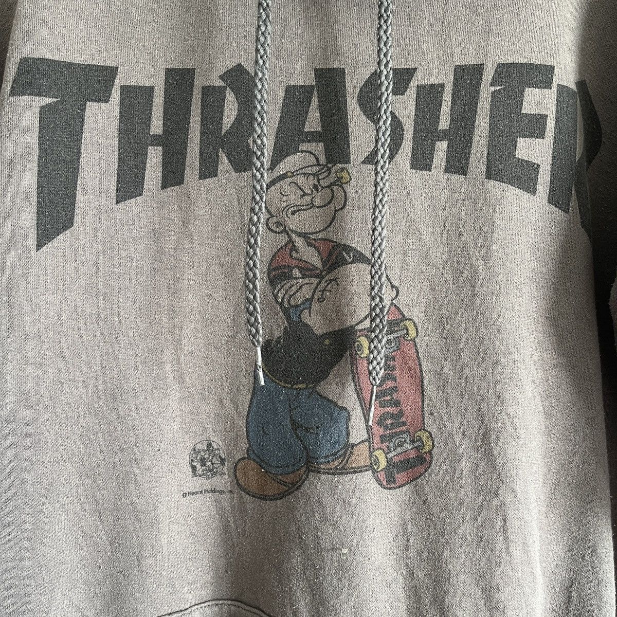 Cartoon Network × Thrasher × Vintage Vintage Thrasher X Popeye Skateboard Hoodie Size US M / EU 48-50 / 2 - 6 Thumbnail