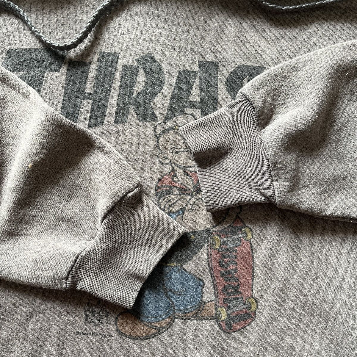Cartoon Network × Thrasher × Vintage Vintage Thrasher X Popeye Skateboard Hoodie Size US M / EU 48-50 / 2 - 14 Thumbnail