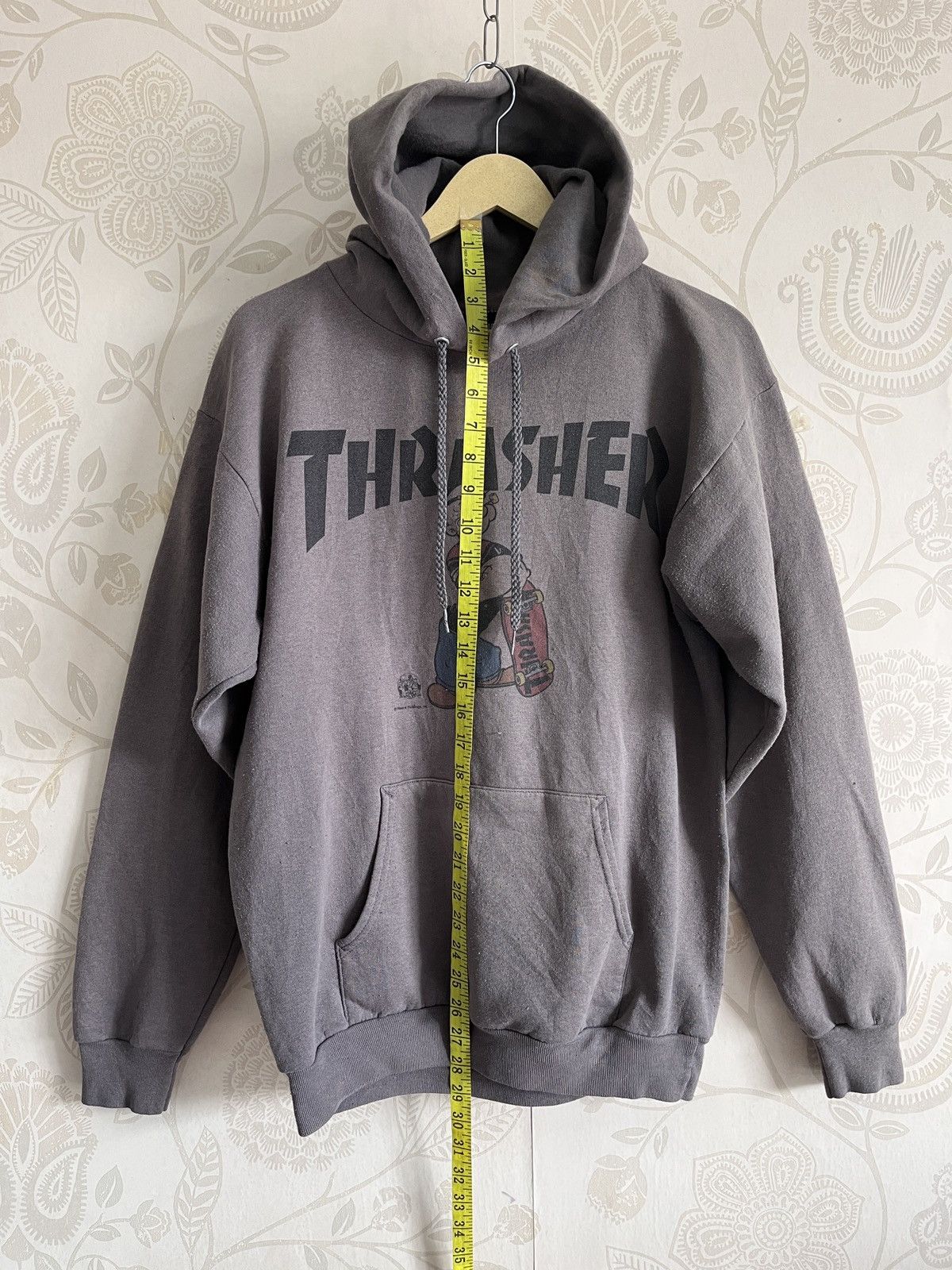 Cartoon Network × Thrasher × Vintage Vintage Thrasher X Popeye Skateboard Hoodie Size US M / EU 48-50 / 2 - 3 Thumbnail