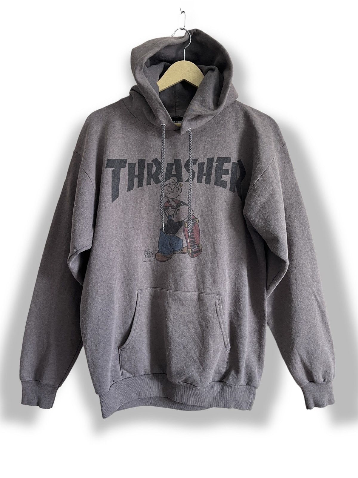 Cartoon Network × Thrasher × Vintage Vintage Thrasher X Popeye Skateboard Hoodie Size US M / EU 48-50 / 2 - 1 Thumbnail