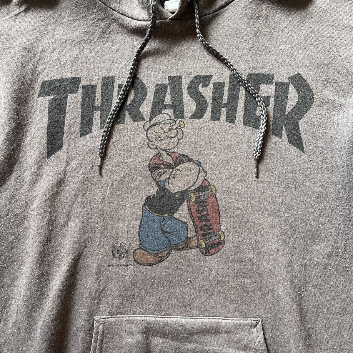 Cartoon Network × Thrasher × Vintage Vintage Thrasher X Popeye Skateboard Hoodie Size US M / EU 48-50 / 2 - 5 Thumbnail