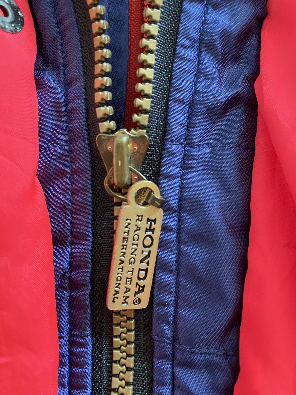 Honda × Vintage Vintage HONDA RACING TEAM international bomber Jacket Size US M / EU 48-50 / 2 - 14 Thumbnail