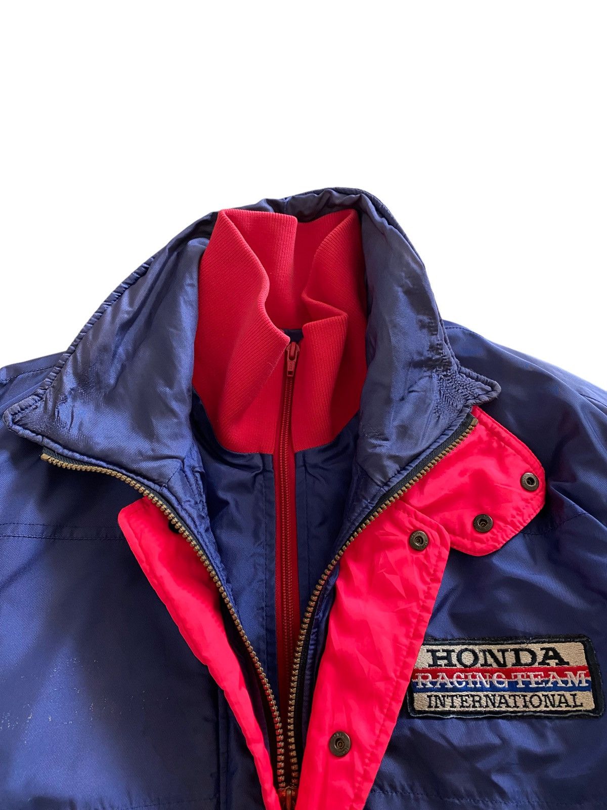 Honda × Vintage Vintage HONDA RACING TEAM international bomber Jacket Size US M / EU 48-50 / 2 - 11 Thumbnail