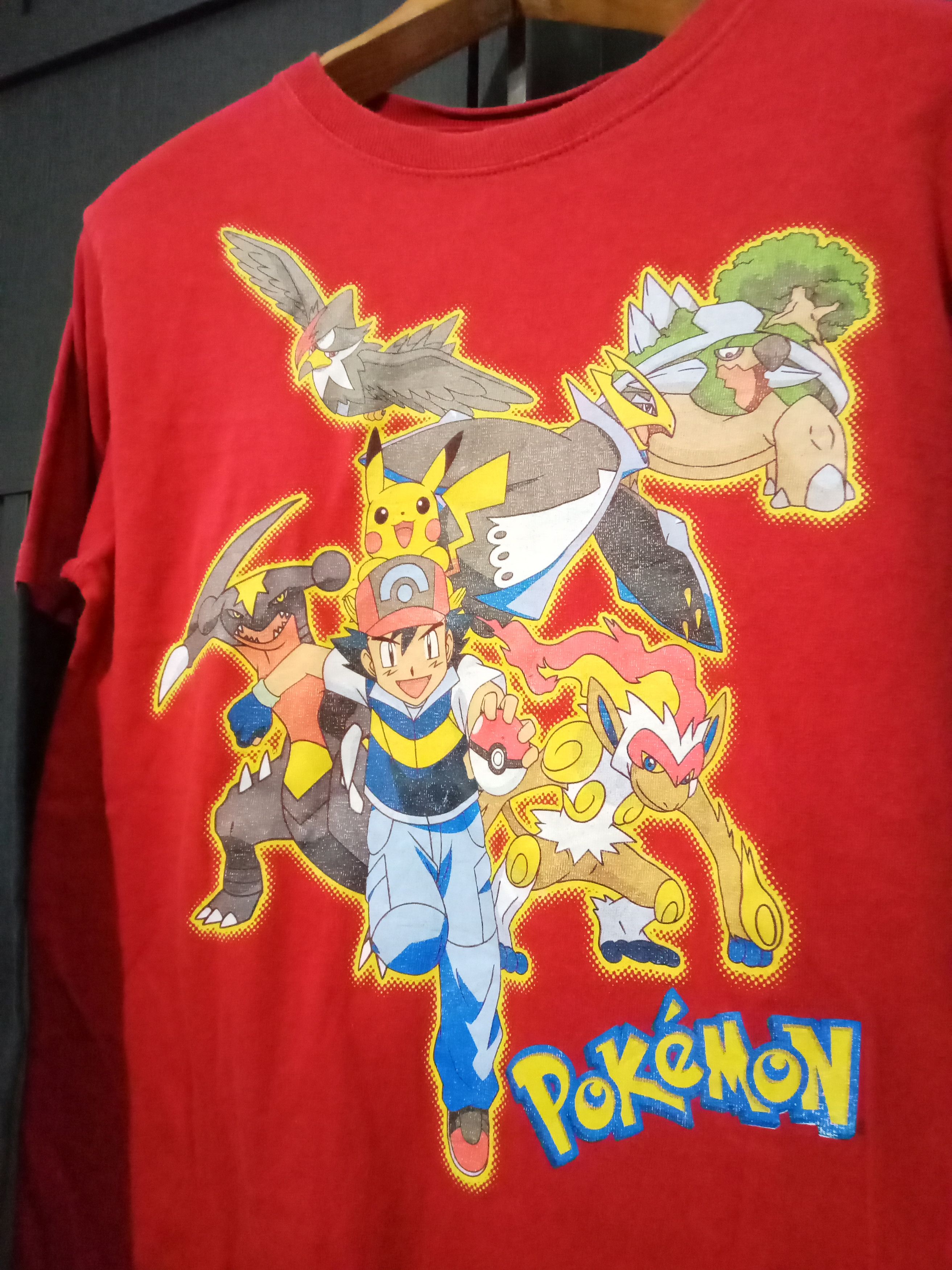 Nintendo Y2K Pokemon Longsleeve fashion Nintendo Animation Size US S / EU 44-46 / 1 - 2 Thumbnail