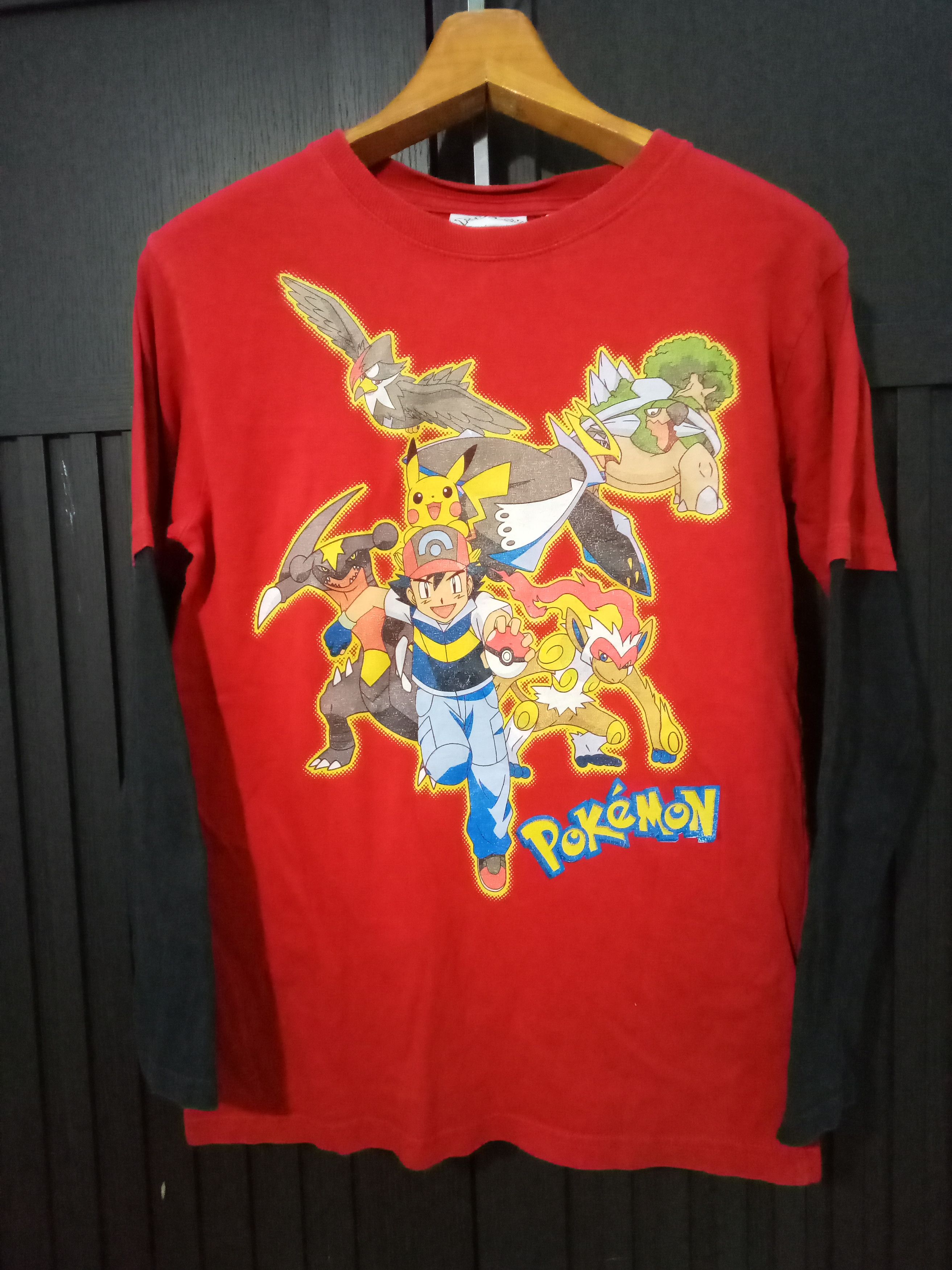 Nintendo Y2K Pokemon Longsleeve fashion Nintendo Animation Size US S / EU 44-46 / 1 - 1 Thumbnail