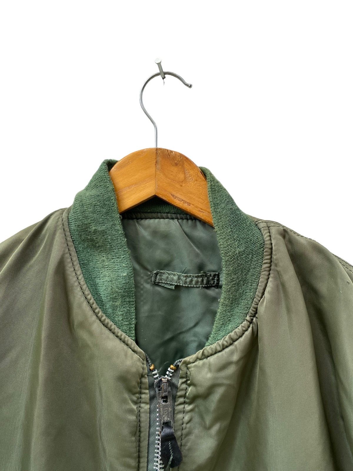 Alpha Industries × Vintage Vintage U.S.A Alpha Military Bomber Jacket nice designer Size US L / EU 52-54 / 3 - 8 Thumbnail