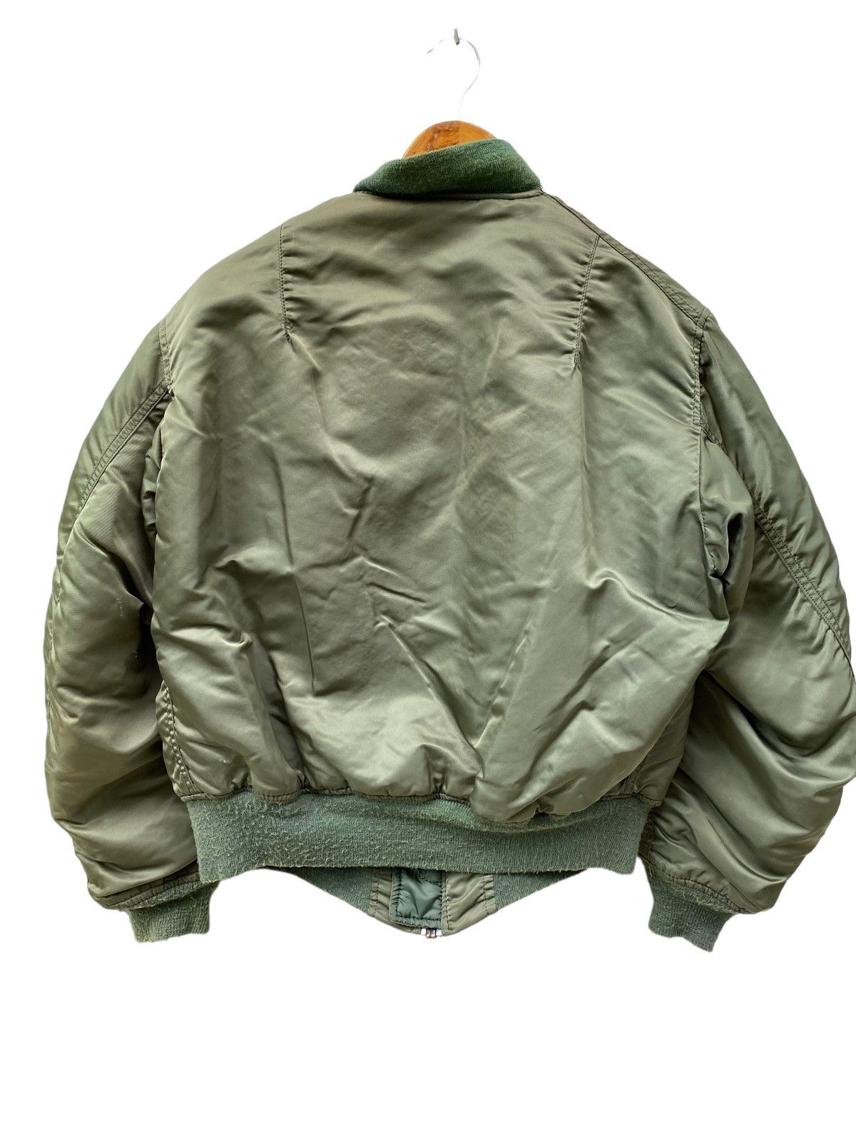 Alpha Industries × Vintage Vintage U.S.A Alpha Military Bomber Jacket nice designer Size US L / EU 52-54 / 3 - 5 Thumbnail