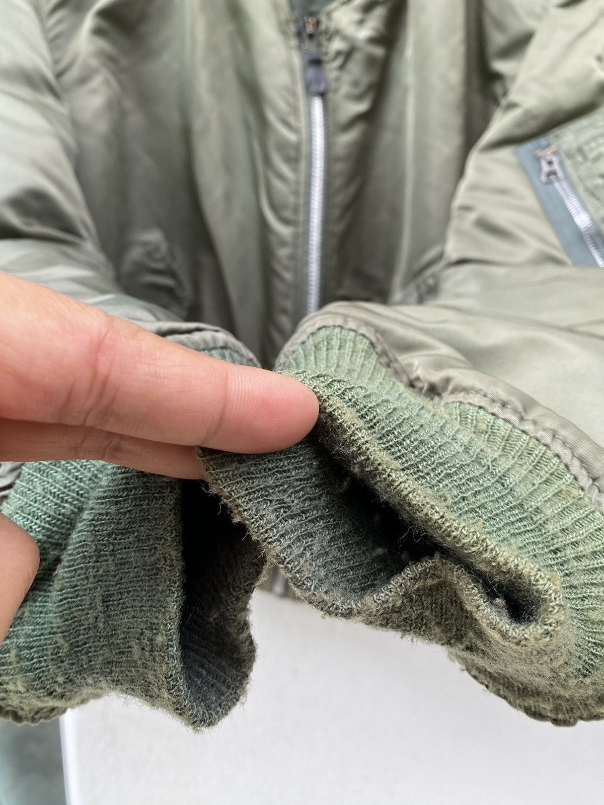 Alpha Industries × Vintage Vintage U.S.A Alpha Military Bomber Jacket nice designer Size US L / EU 52-54 / 3 - 10 Thumbnail