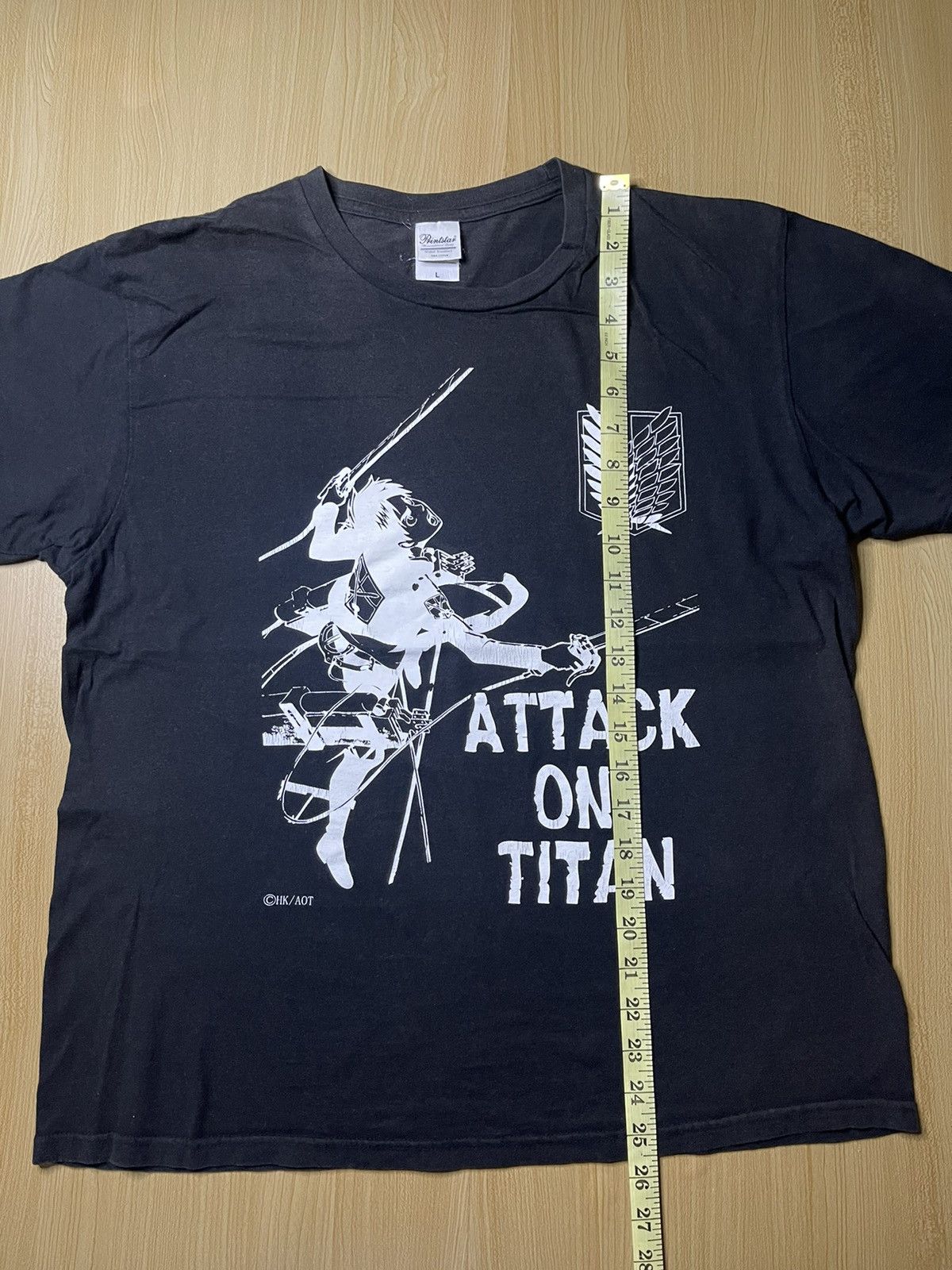 Anime × Japanese Brand × Vintage Vintage ATTACK ON TITAN Colossus Titan Japanese Tshirt Size US L / EU 52-54 / 3 - 2 Thumbnail