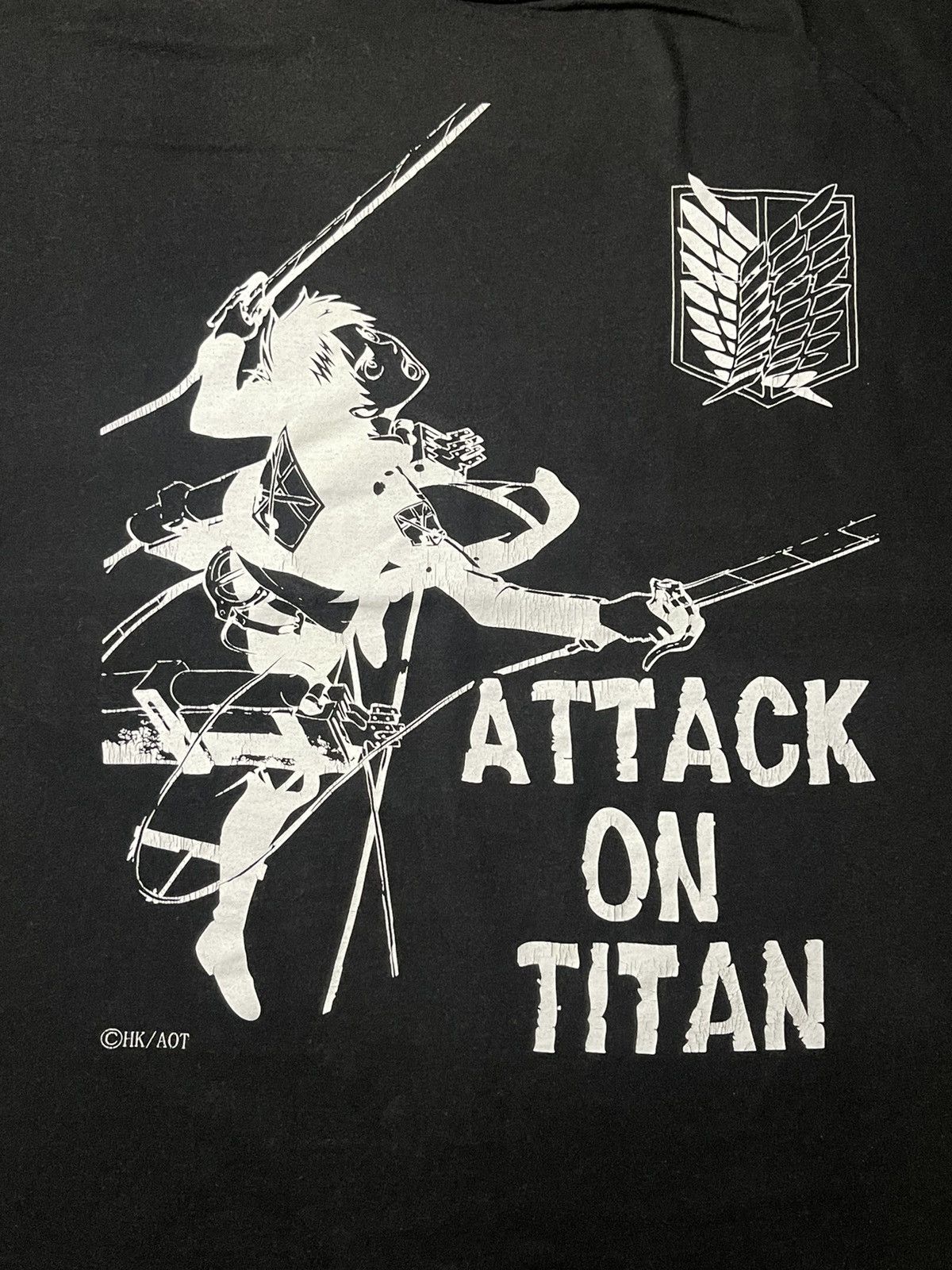 Anime × Japanese Brand × Vintage Vintage ATTACK ON TITAN Colossus Titan Japanese Tshirt Size US L / EU 52-54 / 3 - 1 Thumbnail