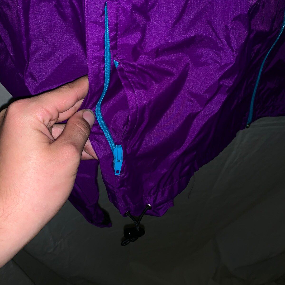 Nike Vintage Nike echelon zip up windbreaker purple light coat Size US XL / EU 56 / 4 - 4 Thumbnail