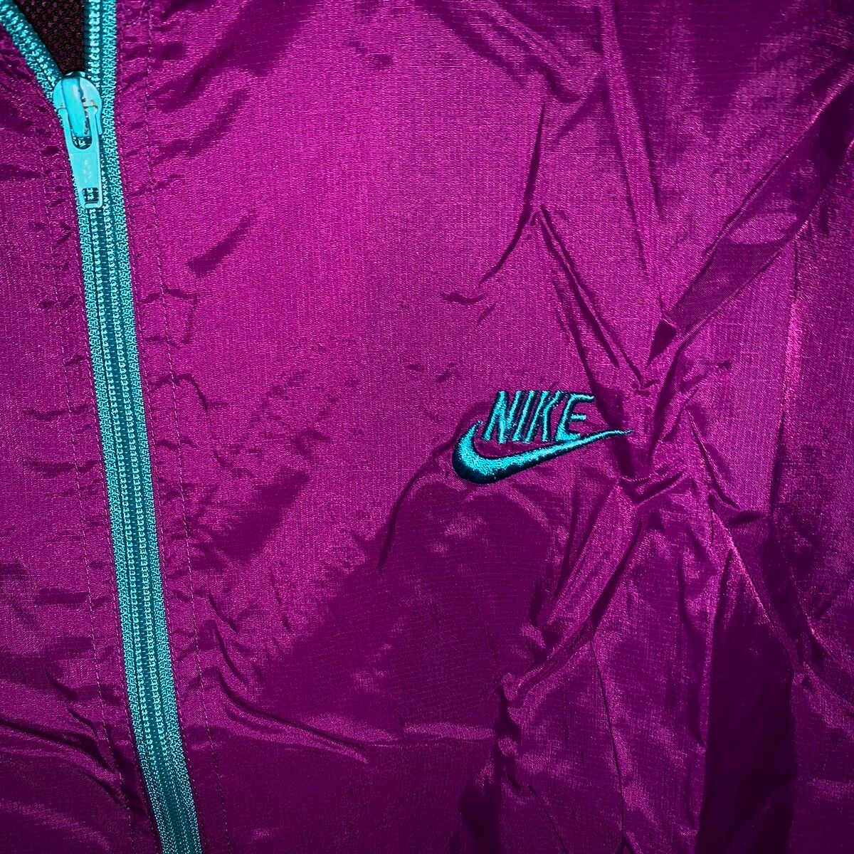 Nike Vintage Nike echelon zip up windbreaker purple light coat Size US XL / EU 56 / 4 - 2 Preview