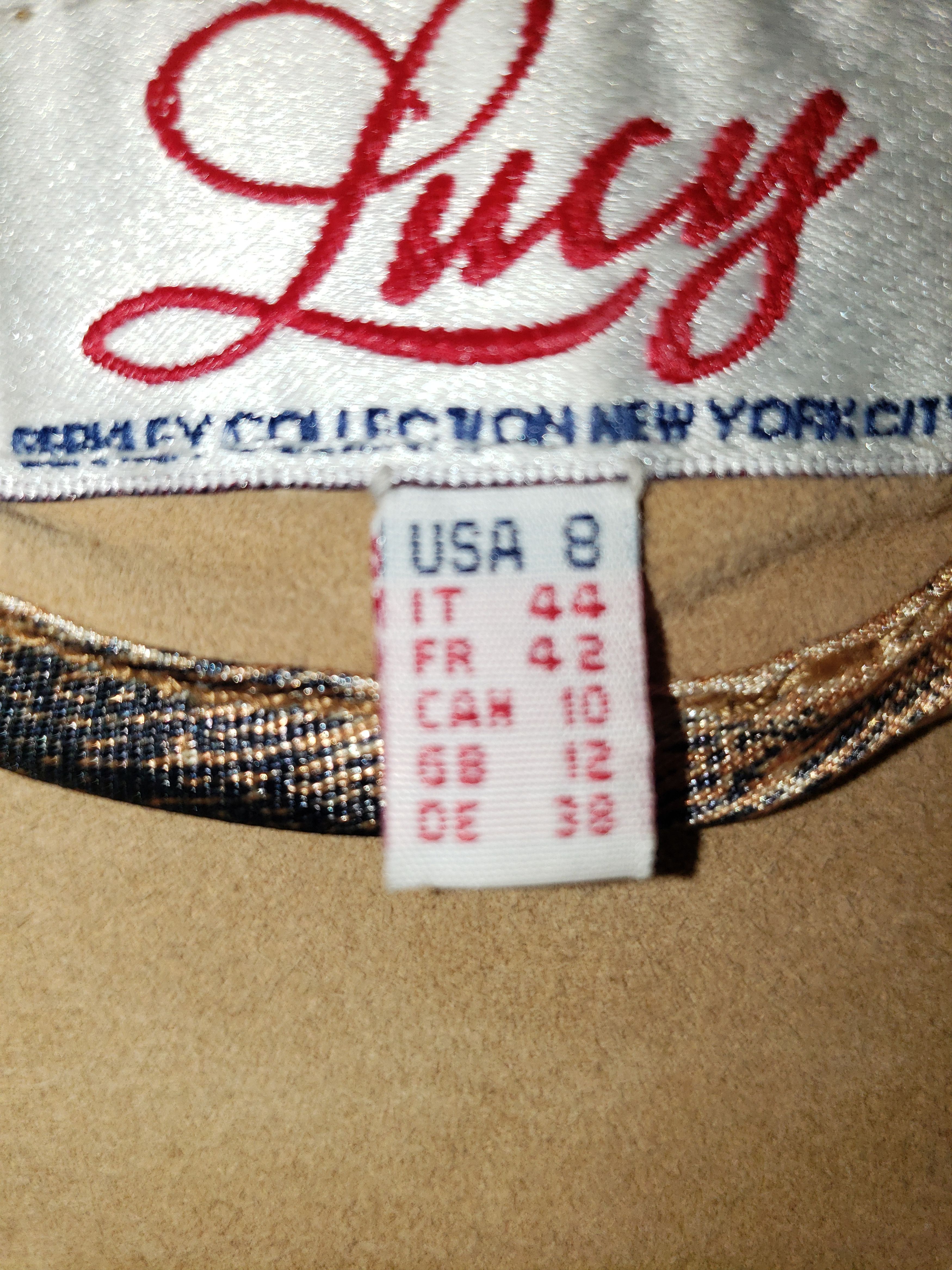 Vintage Lucy Fringe Cowboy/Cowgirl Suede Jacket Size M / US 6-8 / IT 42-44 - 16 Thumbnail