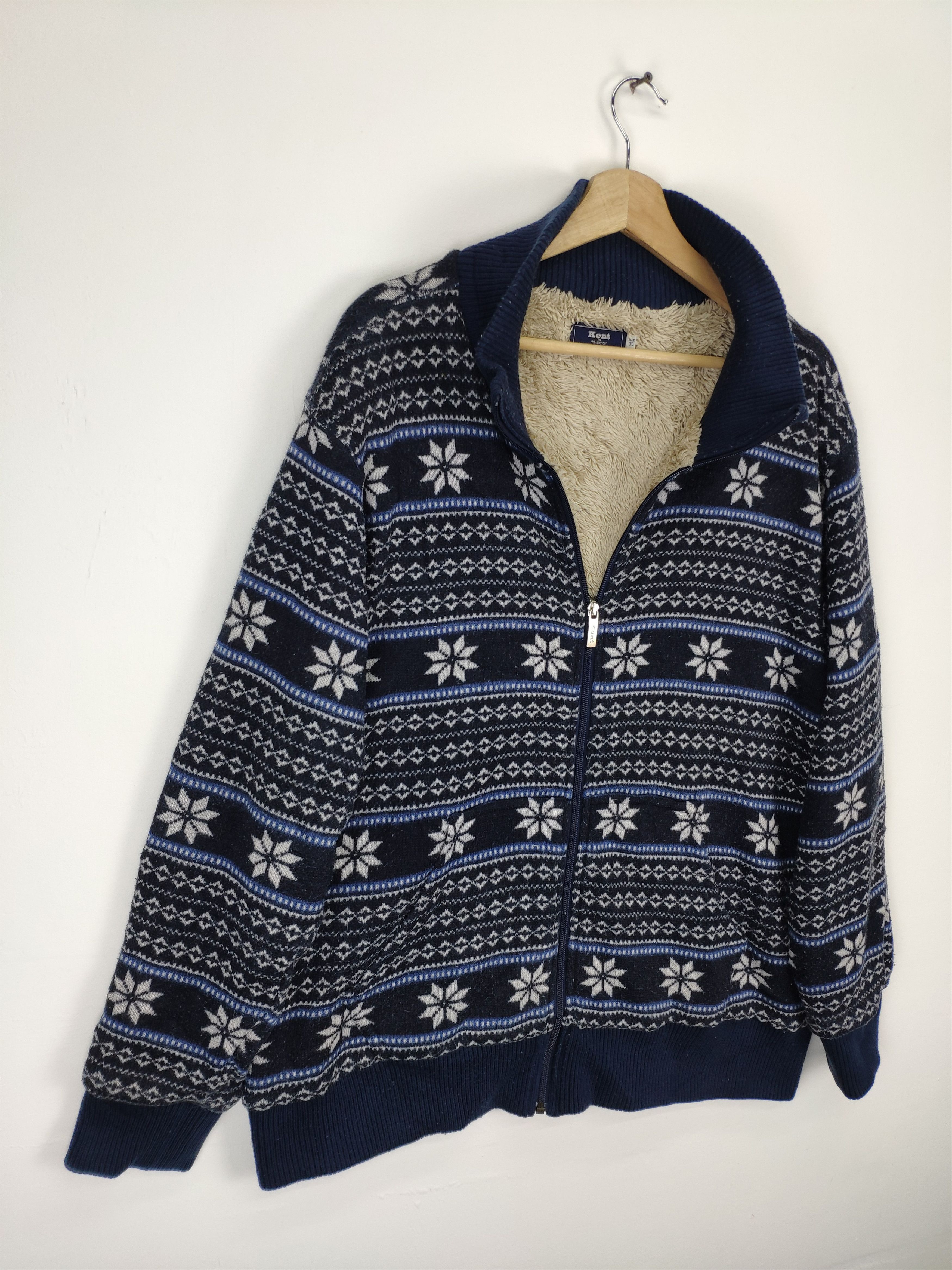 Japanese Brand × Native × Vintage Vintage Jacket Lining Sherpa Native Style Size US M / EU 48-50 / 2 - 3 Thumbnail
