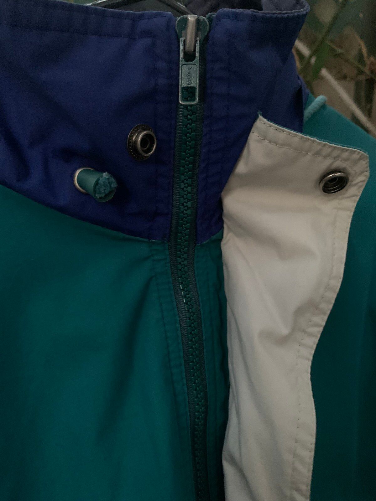Vintage dark green w purple zipper up Size US XL / EU 56 / 4 - 2 Preview