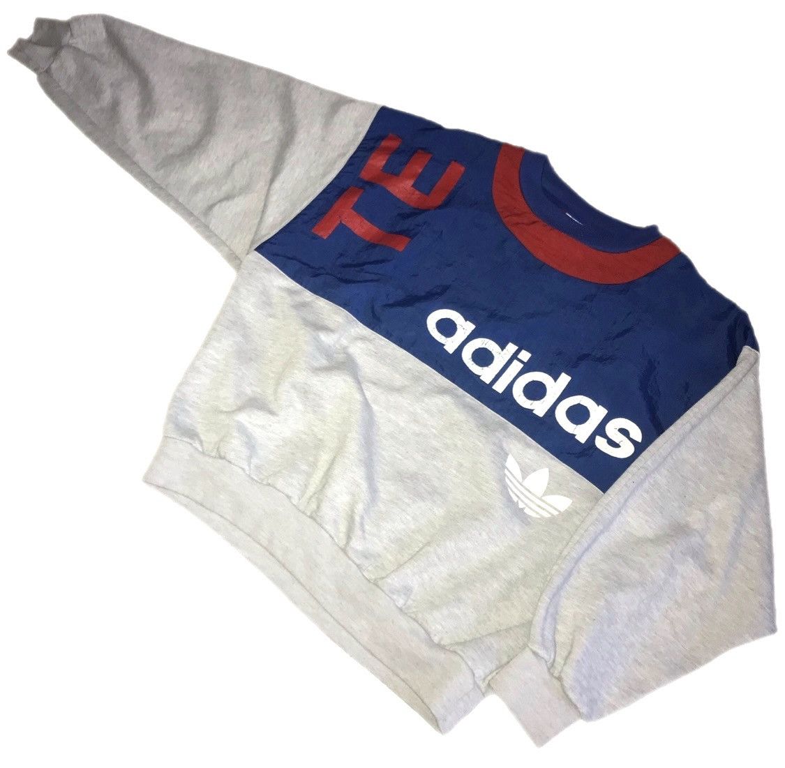 80'S Adidas Stripe Pattern V-neck Game Shirt Made in USA Men's M Size Vintage /eaa491269