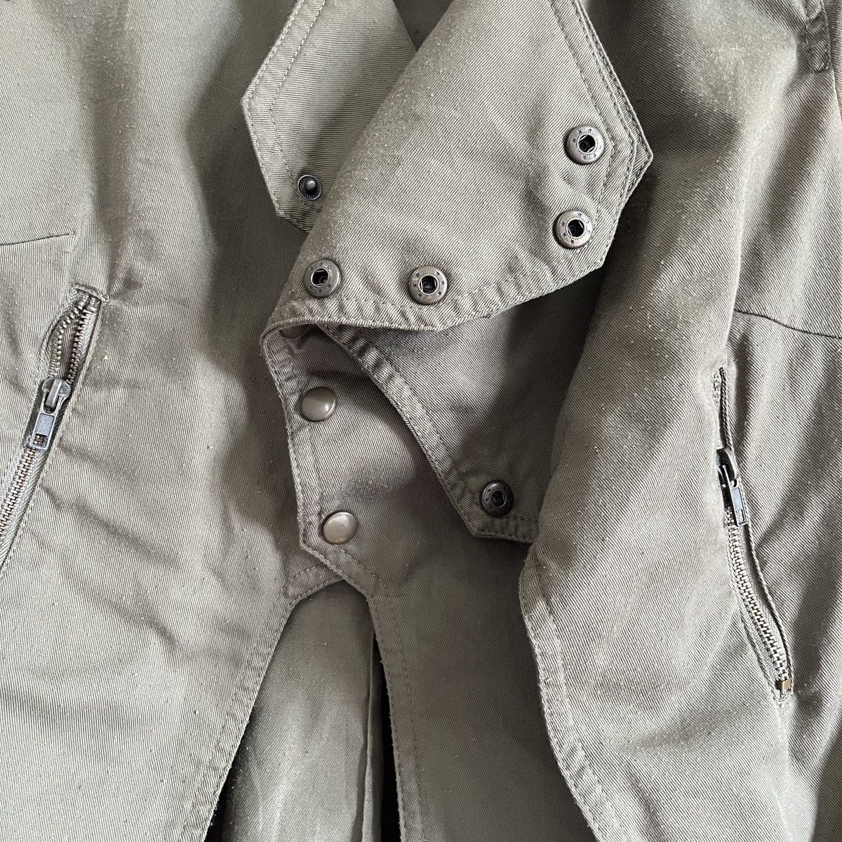 If Six Was Nine × Le Grande Bleu (L.G.B.) Seditionaries Bondage Under Cover Asymmetrical Army Parka Size US S / EU 44-46 / 1 - 3 Thumbnail
