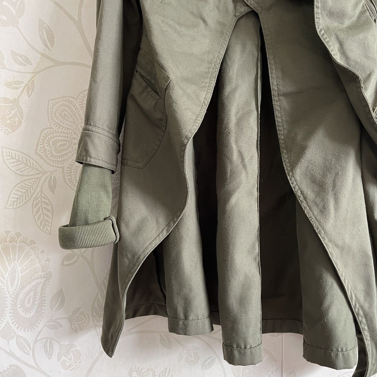 If Six Was Nine × Le Grande Bleu (L.G.B.) Seditionaries Bondage Under Cover Asymmetrical Army Parka Size US S / EU 44-46 / 1 - 5 Thumbnail
