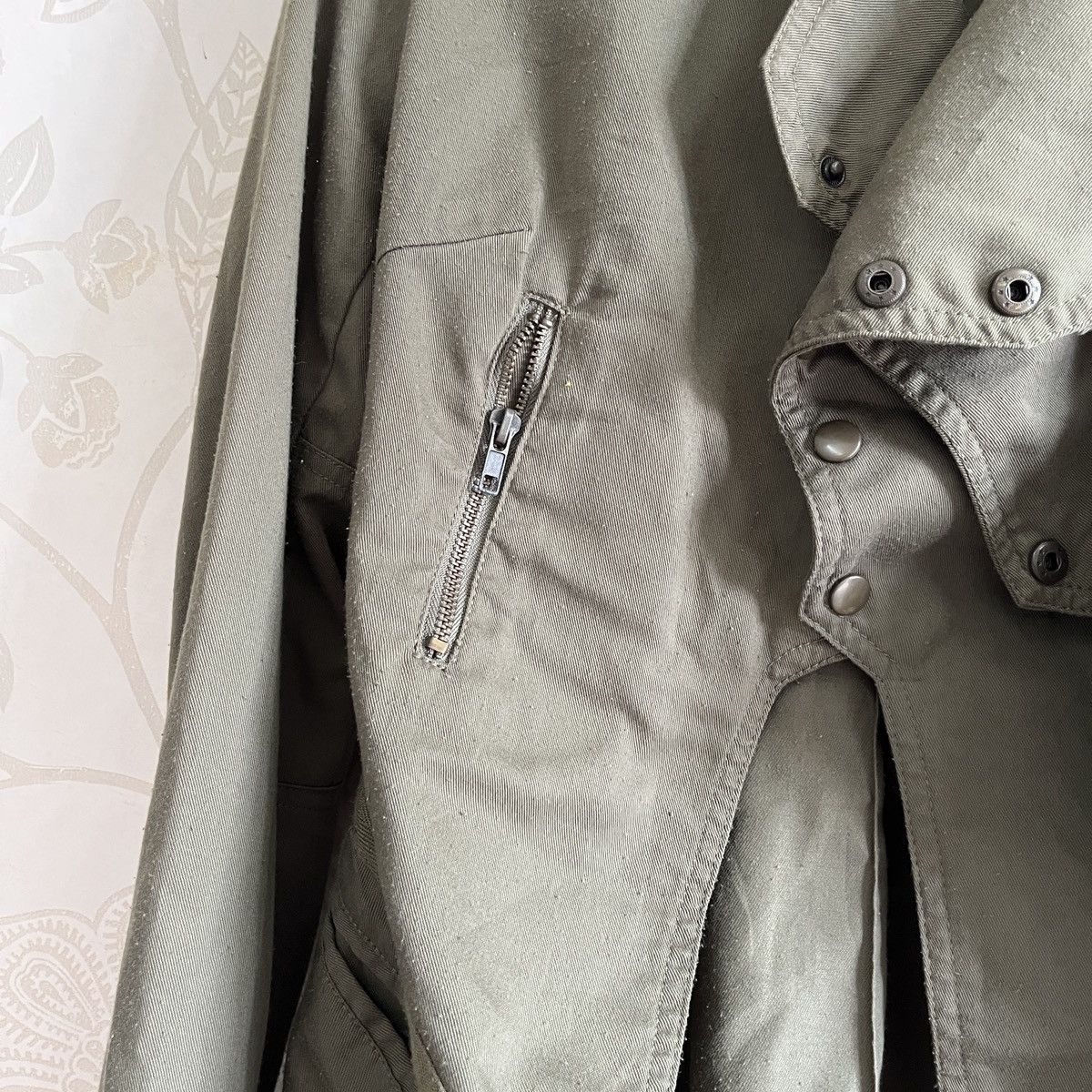 If Six Was Nine × Le Grande Bleu (L.G.B.) Seditionaries Bondage Under Cover Asymmetrical Army Parka Size US S / EU 44-46 / 1 - 8 Thumbnail