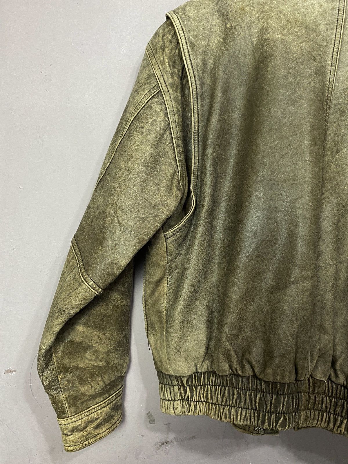 Vintage 💥OFFER NOW💥Vintage Due -Esse Fully Leather Jacket Sheepskin Size US M / EU 48-50 / 2 - 16 Thumbnail