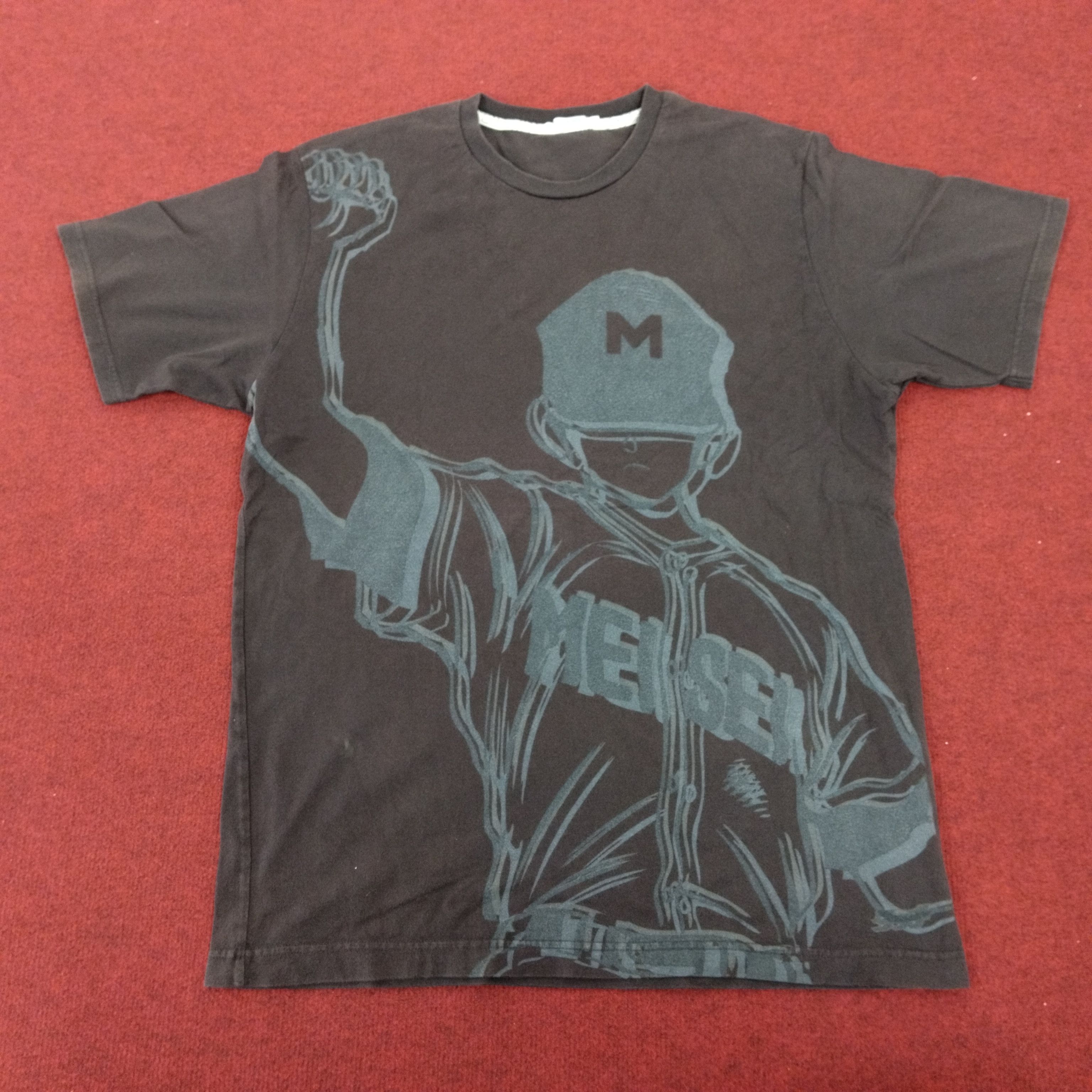 Anime × Japanese Brand × Uniqlo MEI SEI Japanese Animated Series Big Print Tshirt Size US L / EU 52-54 / 3 - 1 Thumbnail