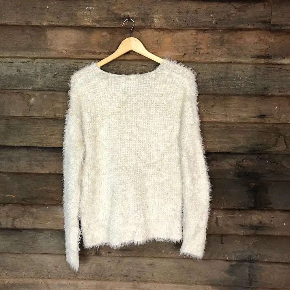 Homespun Knitwear × Japanese Brand Archives Brown Shag Shaggy Fur Mohair Knitwear #693 Size M / US 6-8 / IT 42-44 - 10 Thumbnail