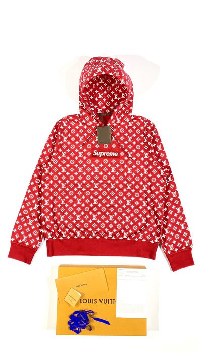 Louis vuitton hot sale box logo hoodie