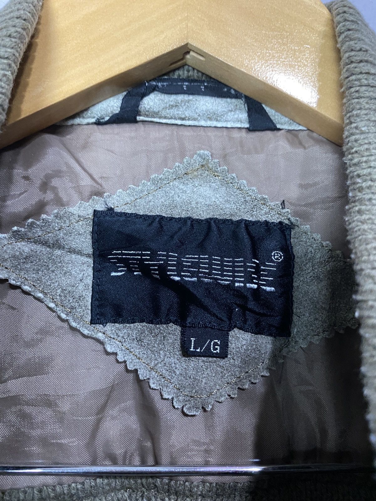 Vintage 💥BINDING NOW💥Vintage Stylewise Half Leather Jacket wool Size US M / EU 48-50 / 2 - 15 Thumbnail