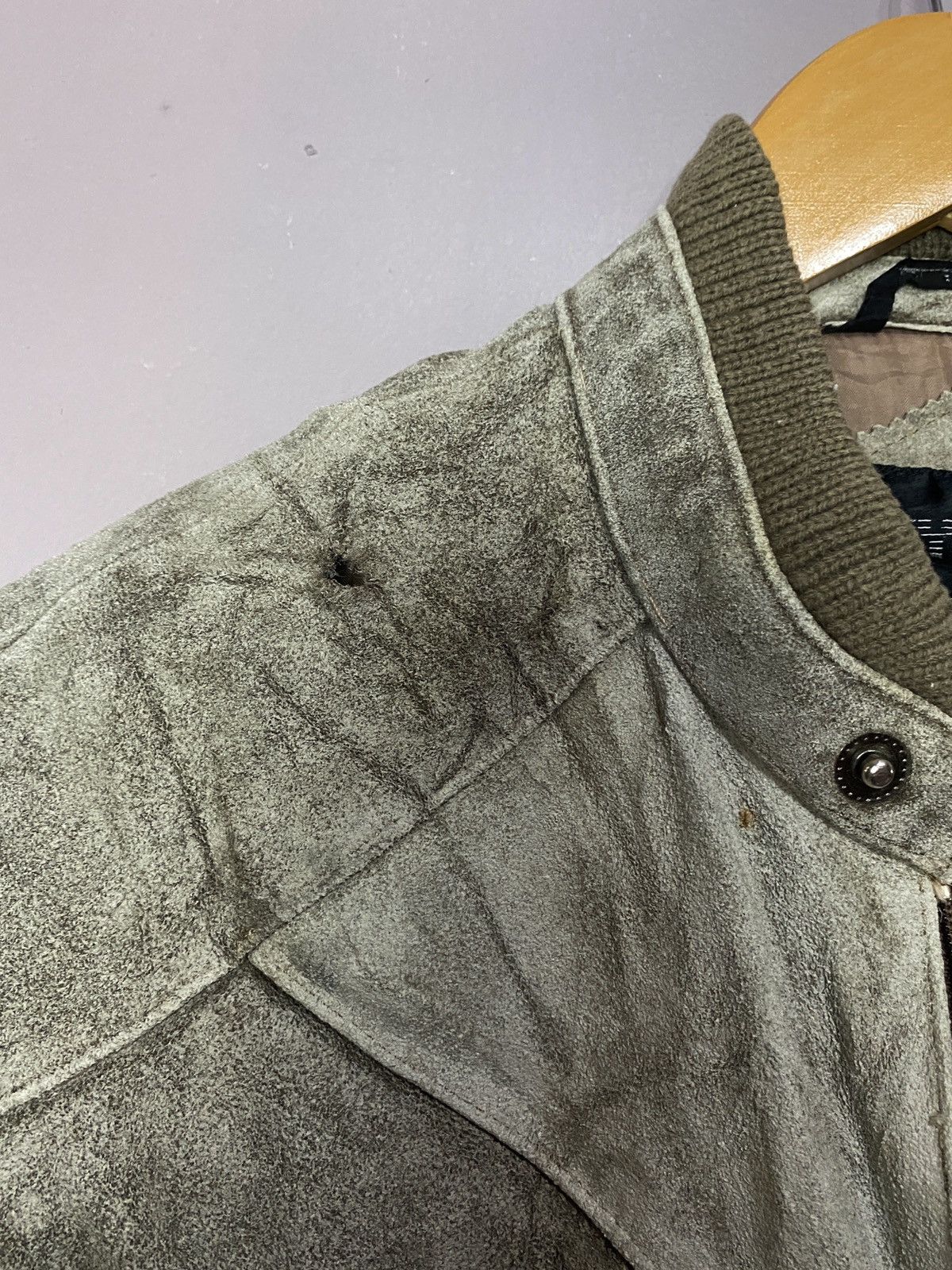 Vintage 💥BINDING NOW💥Vintage Stylewise Half Leather Jacket wool Size US M / EU 48-50 / 2 - 25 Thumbnail