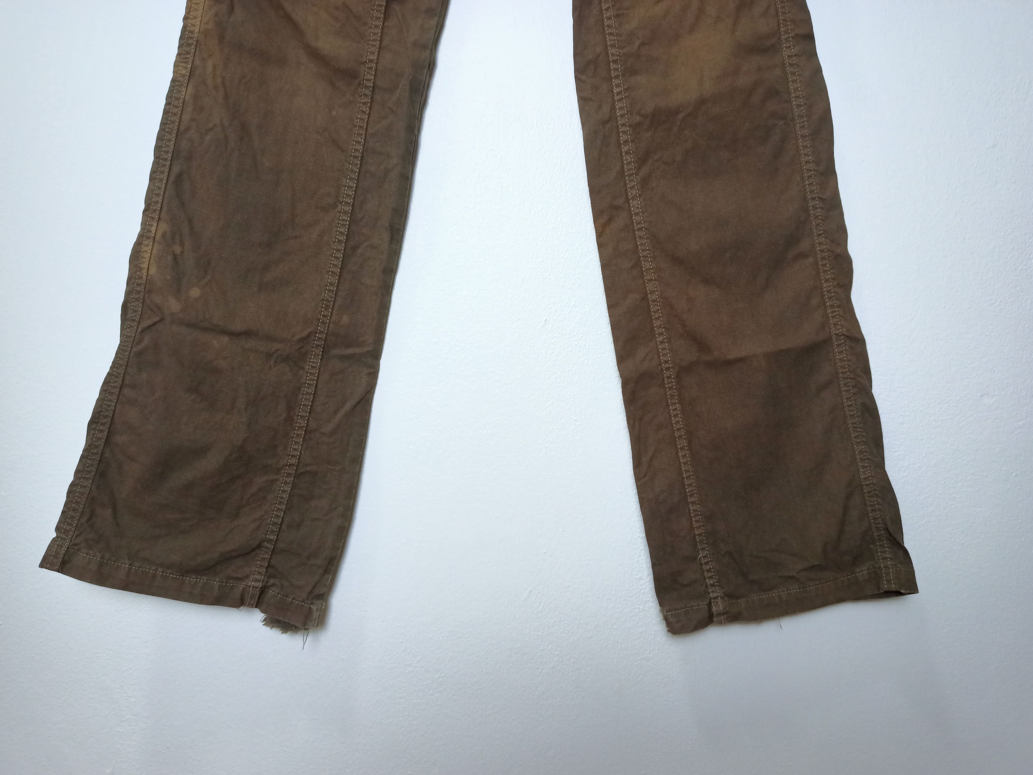 Surplus Research SURPLUS Tactical Leg Distressed Cargo Pants Size US 30 / EU 46 - 2 Thumbnail