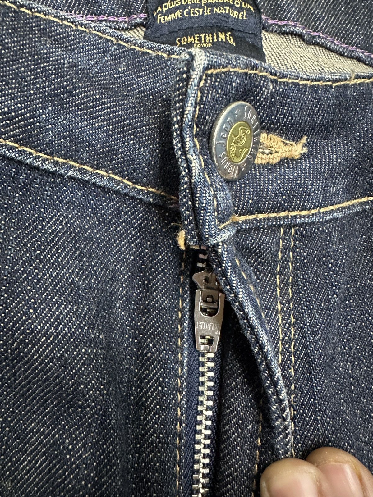 Edwin × Japanese Brand VIENUS JEANS BY EDWIN SOMETHING FLARE DENIM W15 Size 28" / US 6 / IT 42 - 10 Thumbnail