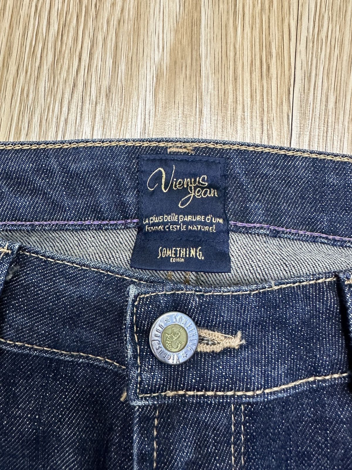 Edwin × Japanese Brand VIENUS JEANS BY EDWIN SOMETHING FLARE DENIM W15 Size 28" / US 6 / IT 42 - 8 Thumbnail
