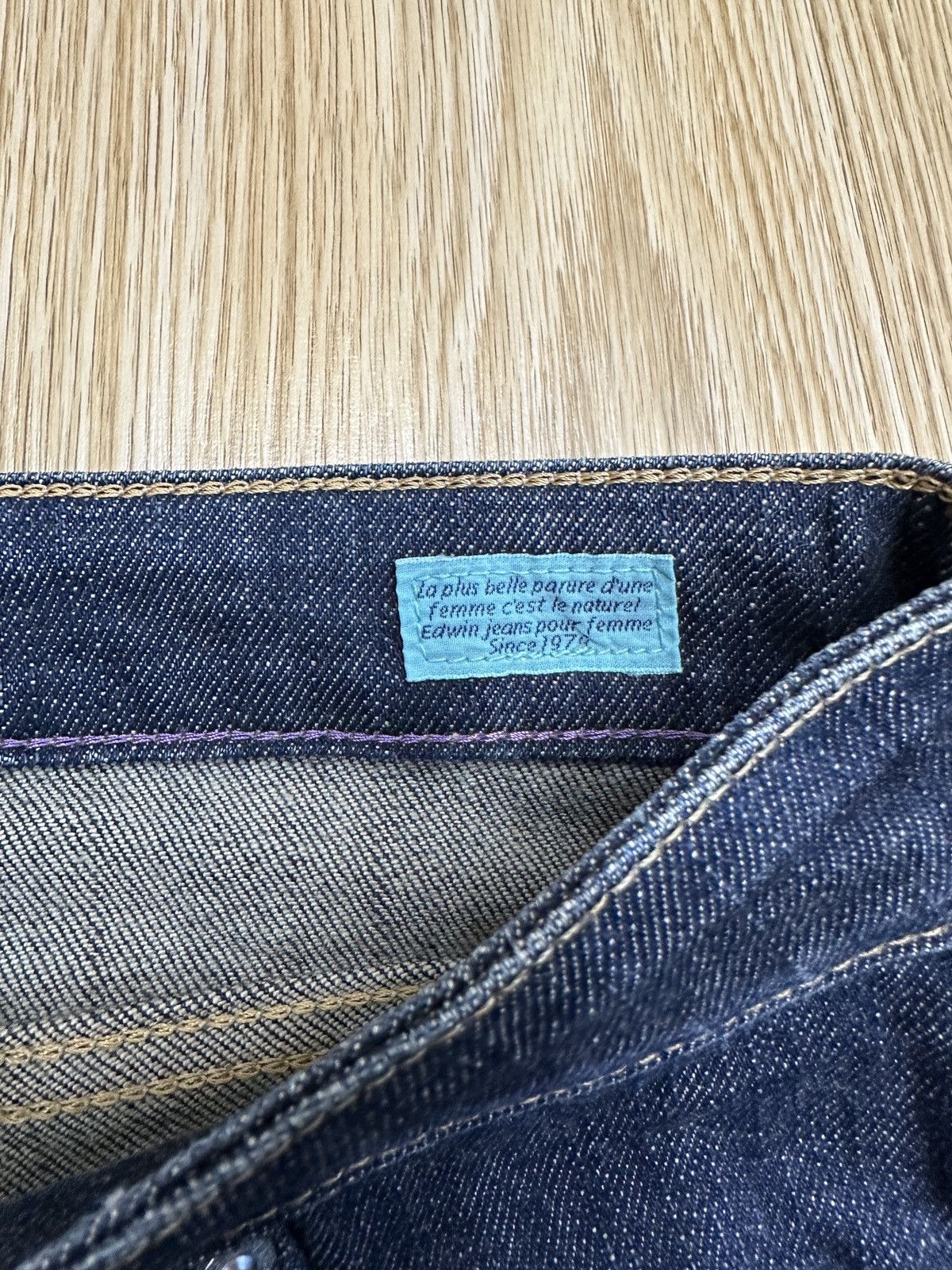 Edwin × Japanese Brand VIENUS JEANS BY EDWIN SOMETHING FLARE DENIM W15 Size 28" / US 6 / IT 42 - 9 Thumbnail