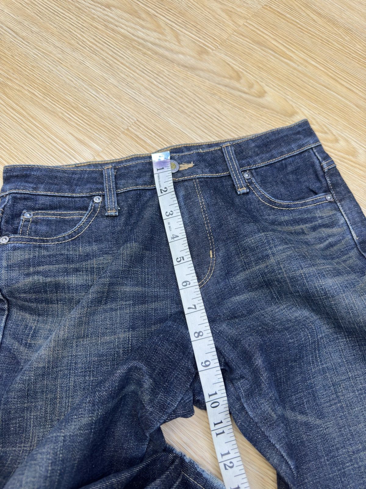 Edwin × Japanese Brand VIENUS JEANS BY EDWIN SOMETHING FLARE DENIM W15 Size 28" / US 6 / IT 42 - 4 Thumbnail