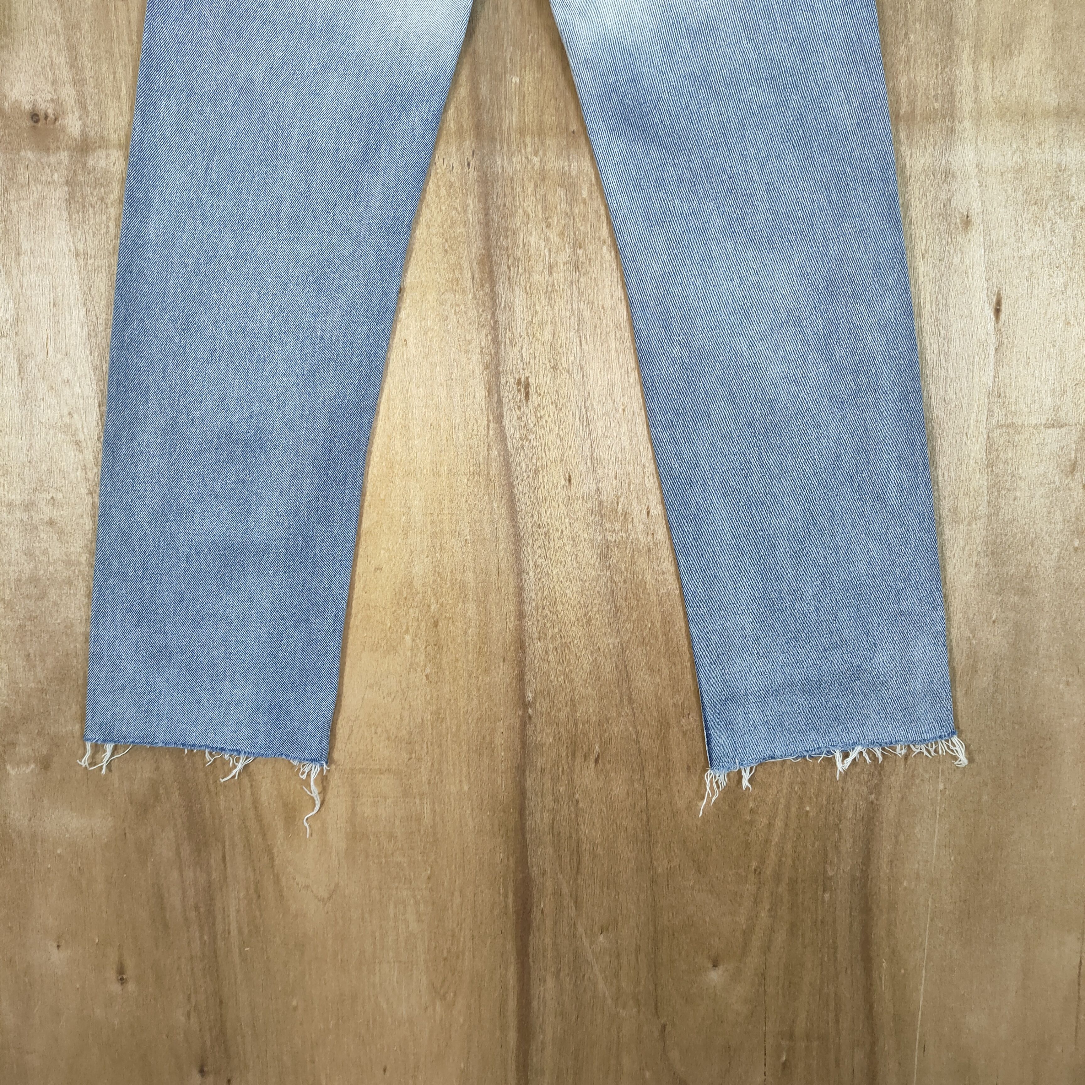 Japanese Brand × Vintage SIZE 24 FADED DISTRESSED KNEE JEANS PANTS Size US 26 / EU 42 - 7 Thumbnail