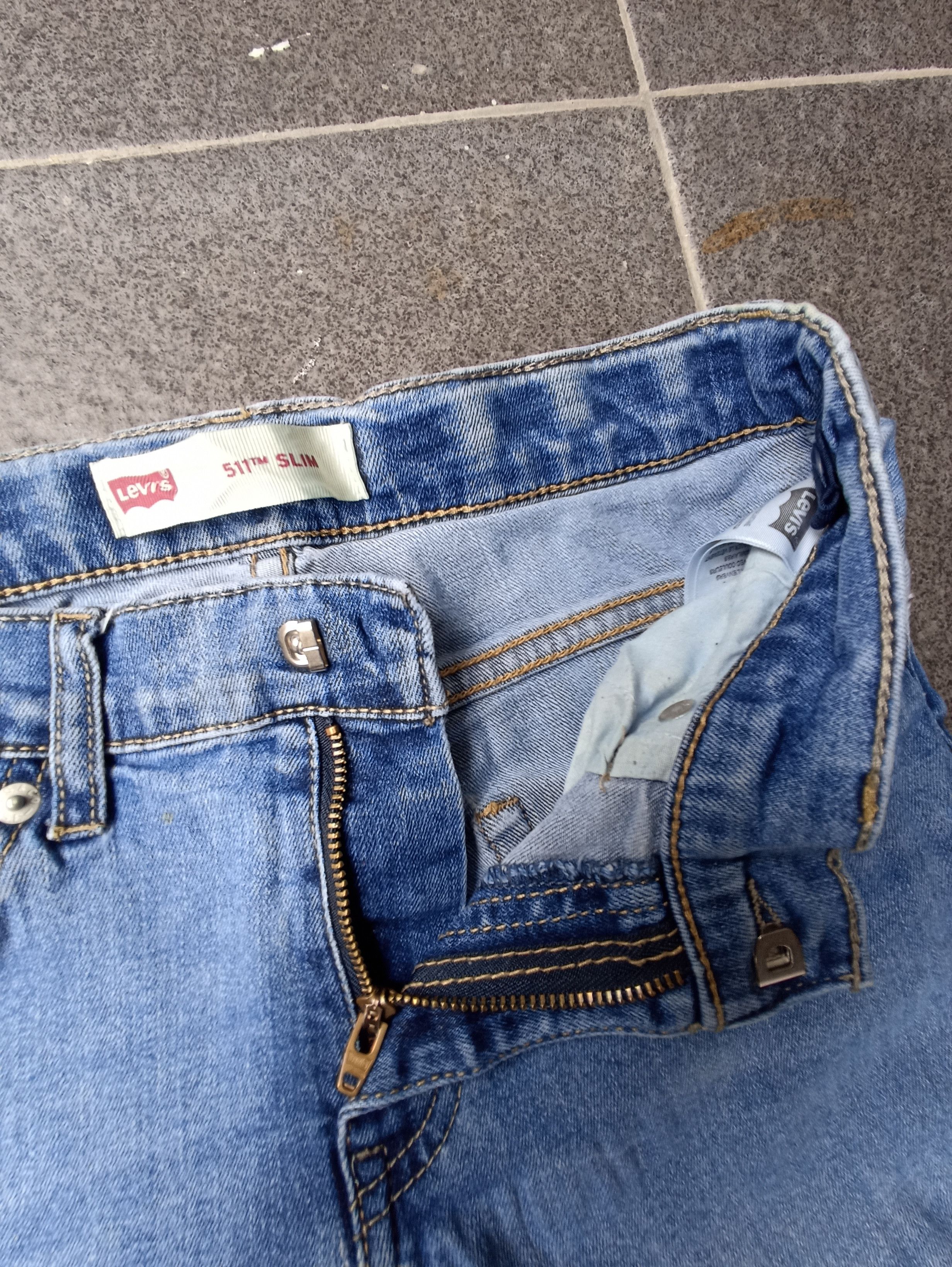 Jean × Levi's × Vintage Vintage Levis 511 Blue Slim Fit Jeans - J231 Size 26" / US 2 / IT 38 - 3 Thumbnail