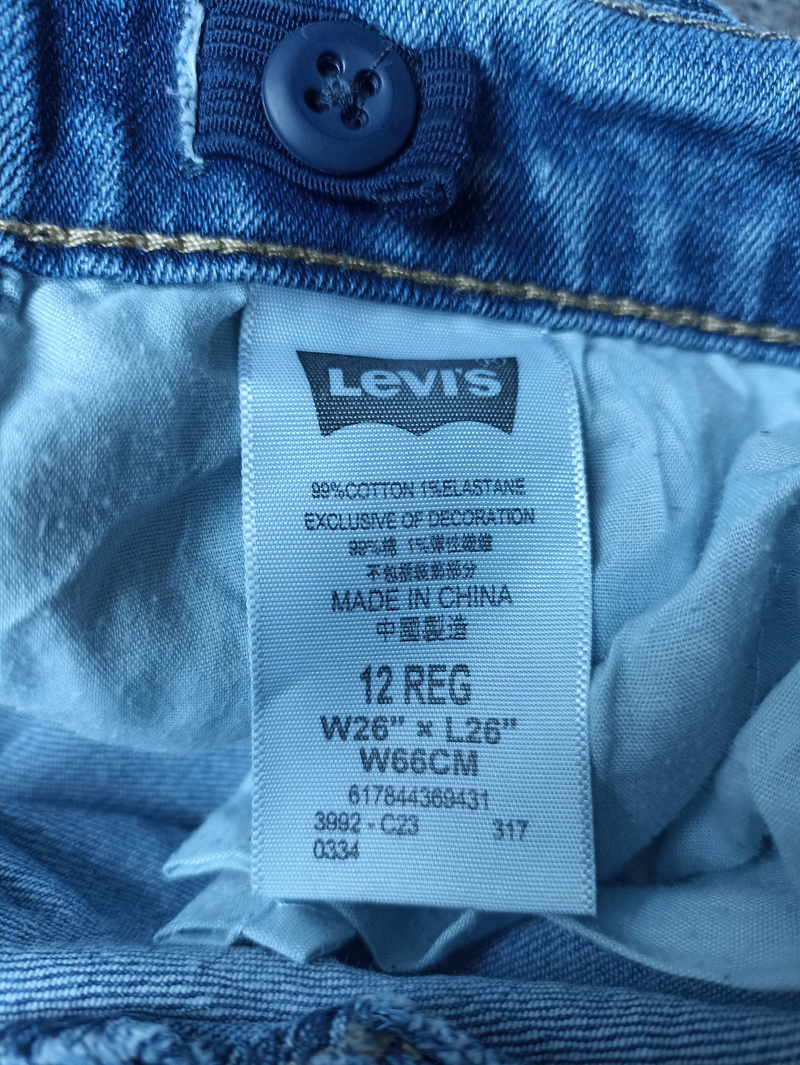 Jean × Levi's × Vintage Vintage Levis 511 Blue Slim Fit Jeans - J231 Size 26" / US 2 / IT 38 - 4 Thumbnail