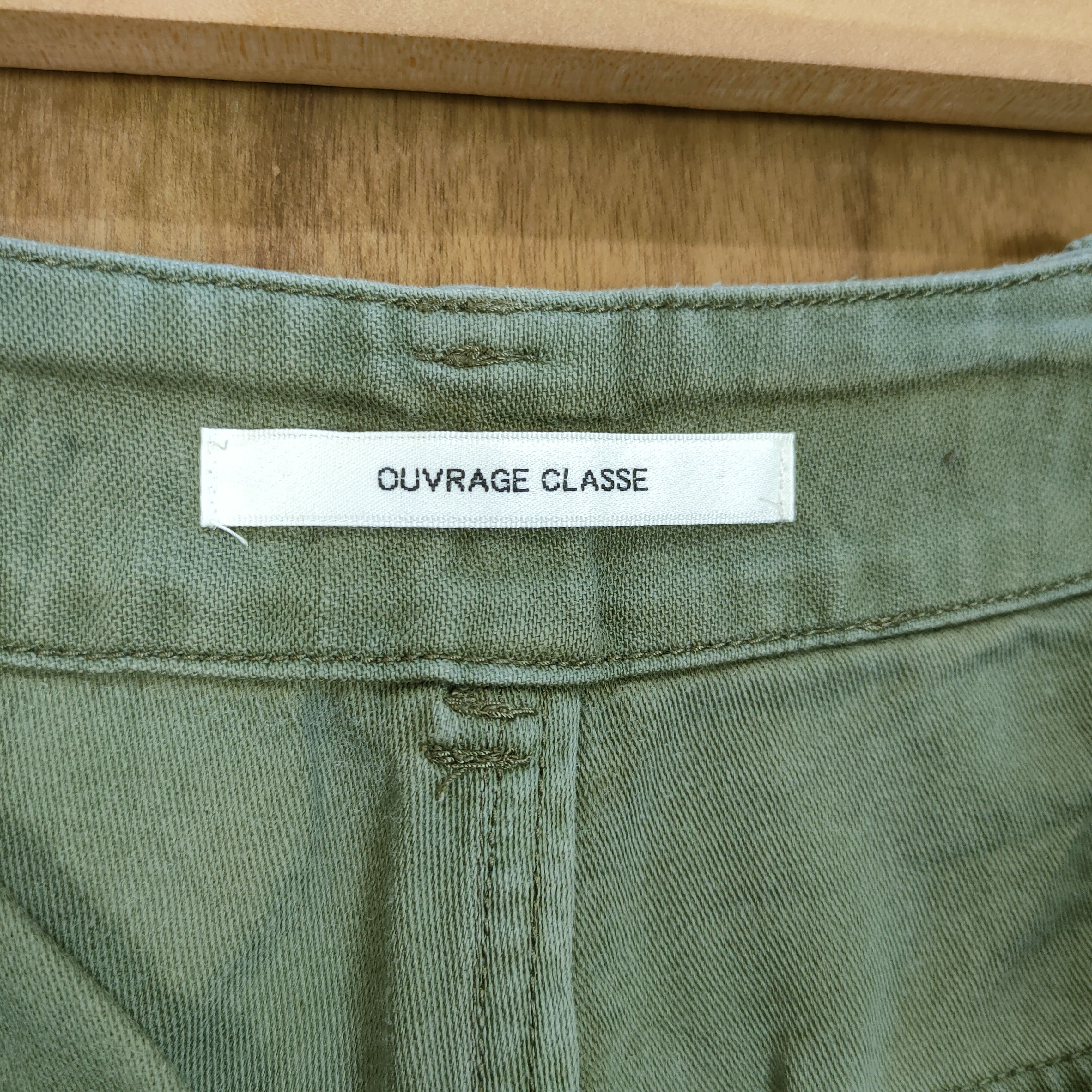 Japanese Brand JAPAN MADE! OUVRAGE CLASSE BAGGY BUSH PANTS #R1 Size US 26 / EU 42 - 10 Thumbnail
