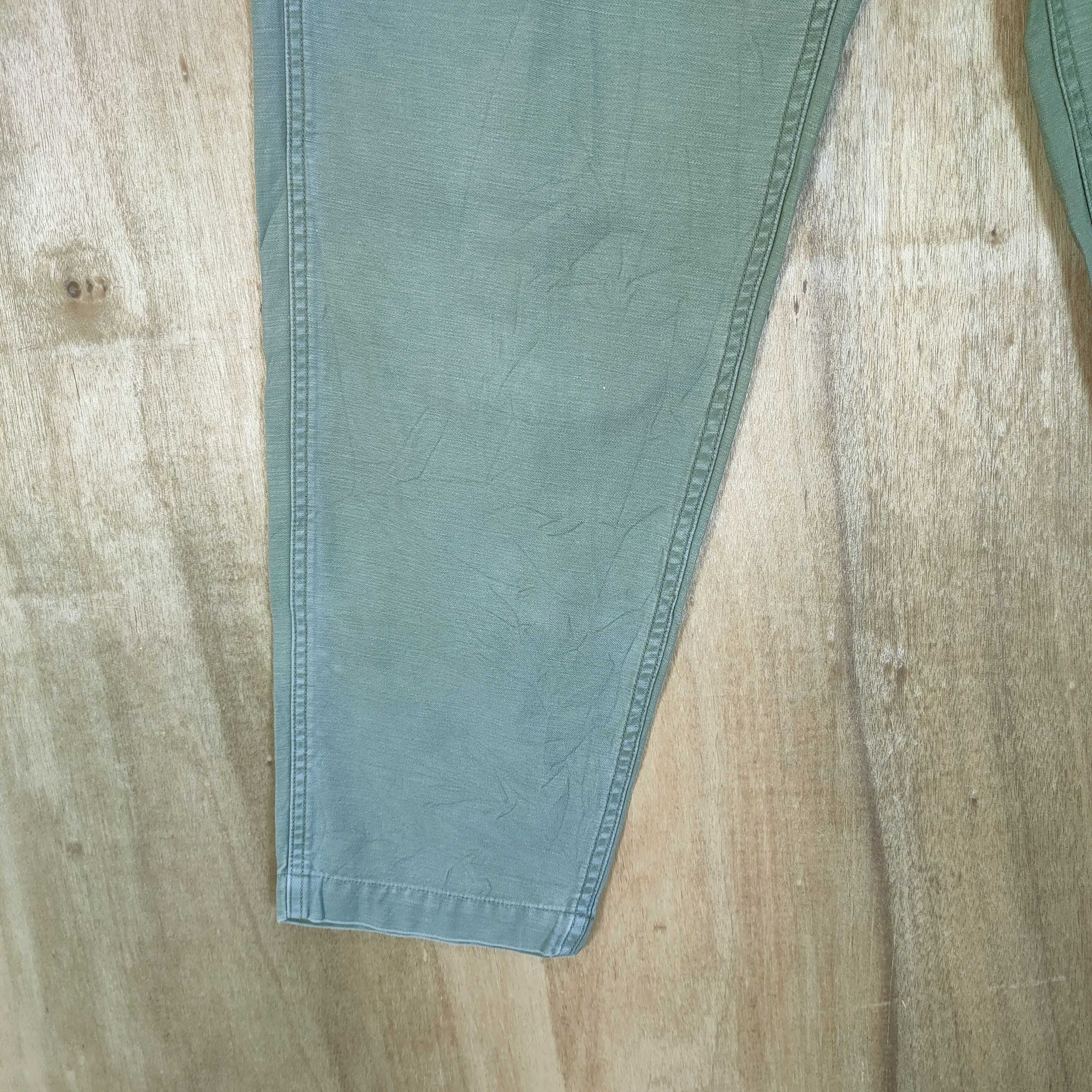 Japanese Brand JAPAN MADE! OUVRAGE CLASSE BAGGY BUSH PANTS #R1 Size US 26 / EU 42 - 9 Thumbnail
