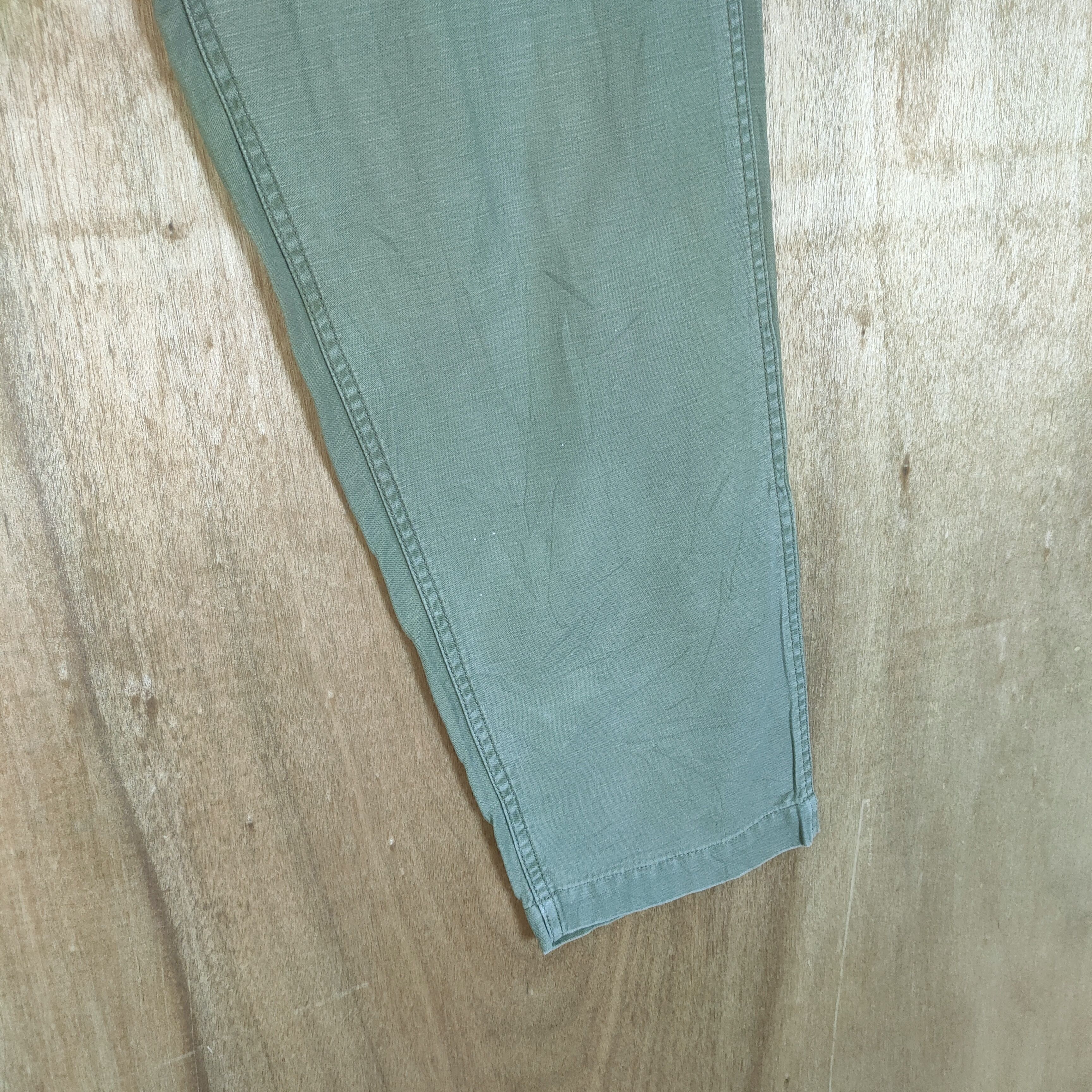 Japanese Brand JAPAN MADE! OUVRAGE CLASSE BAGGY BUSH PANTS #R1 Size US 26 / EU 42 - 8 Thumbnail