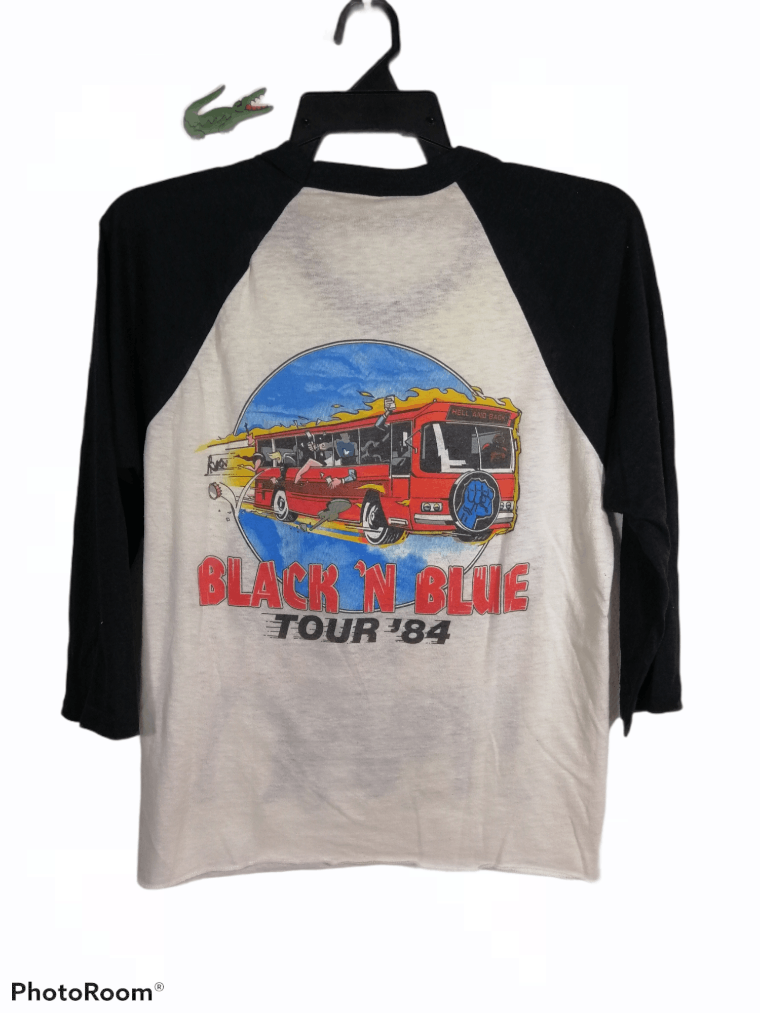 Band Tees × Vintage BLACK N BLUE TOUR 1984 Size US M / EU 48-50 / 2 - 2 Thumbnail