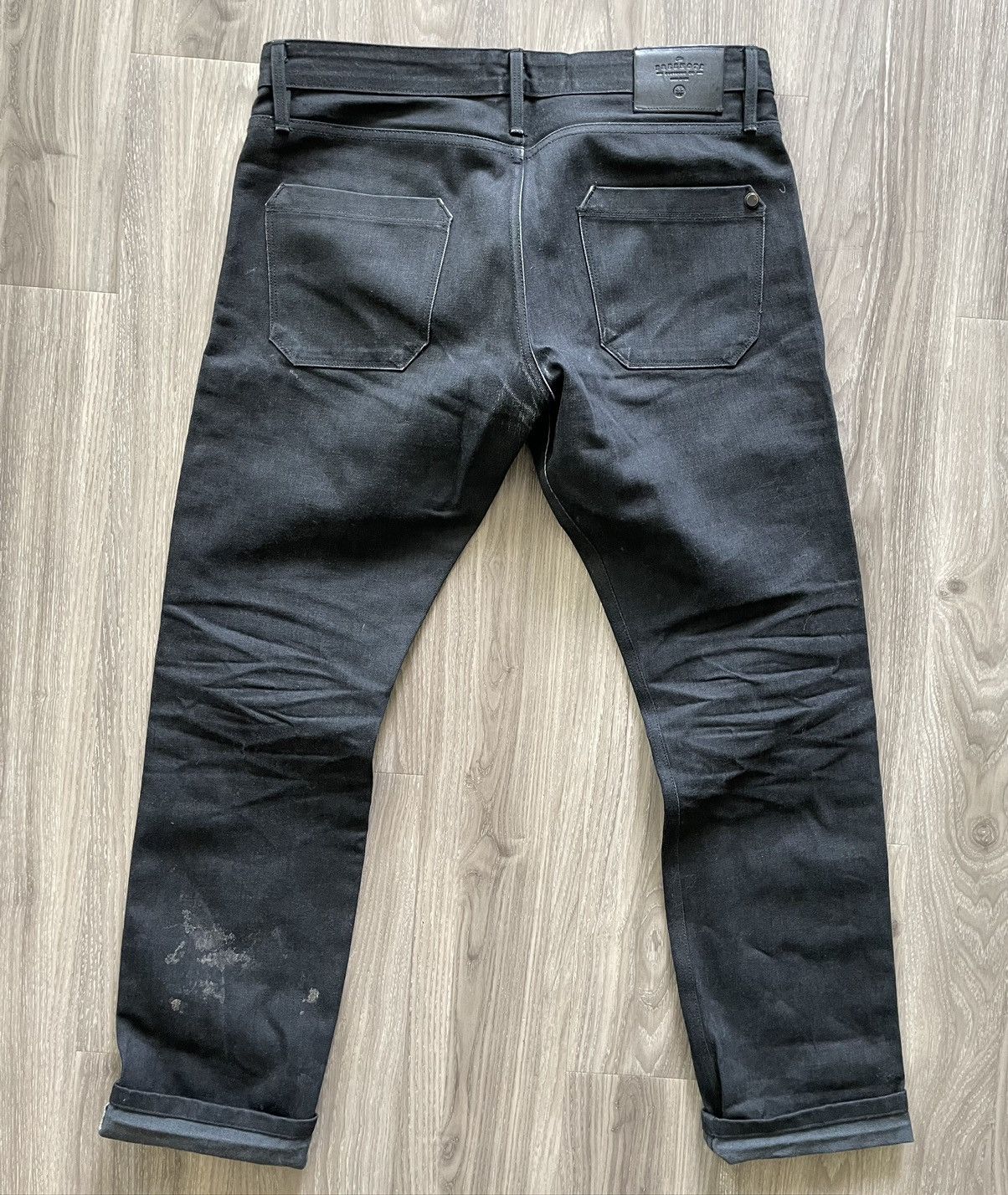 Freenote Rios grey black Japanese Selvedge denim jeans | Grailed