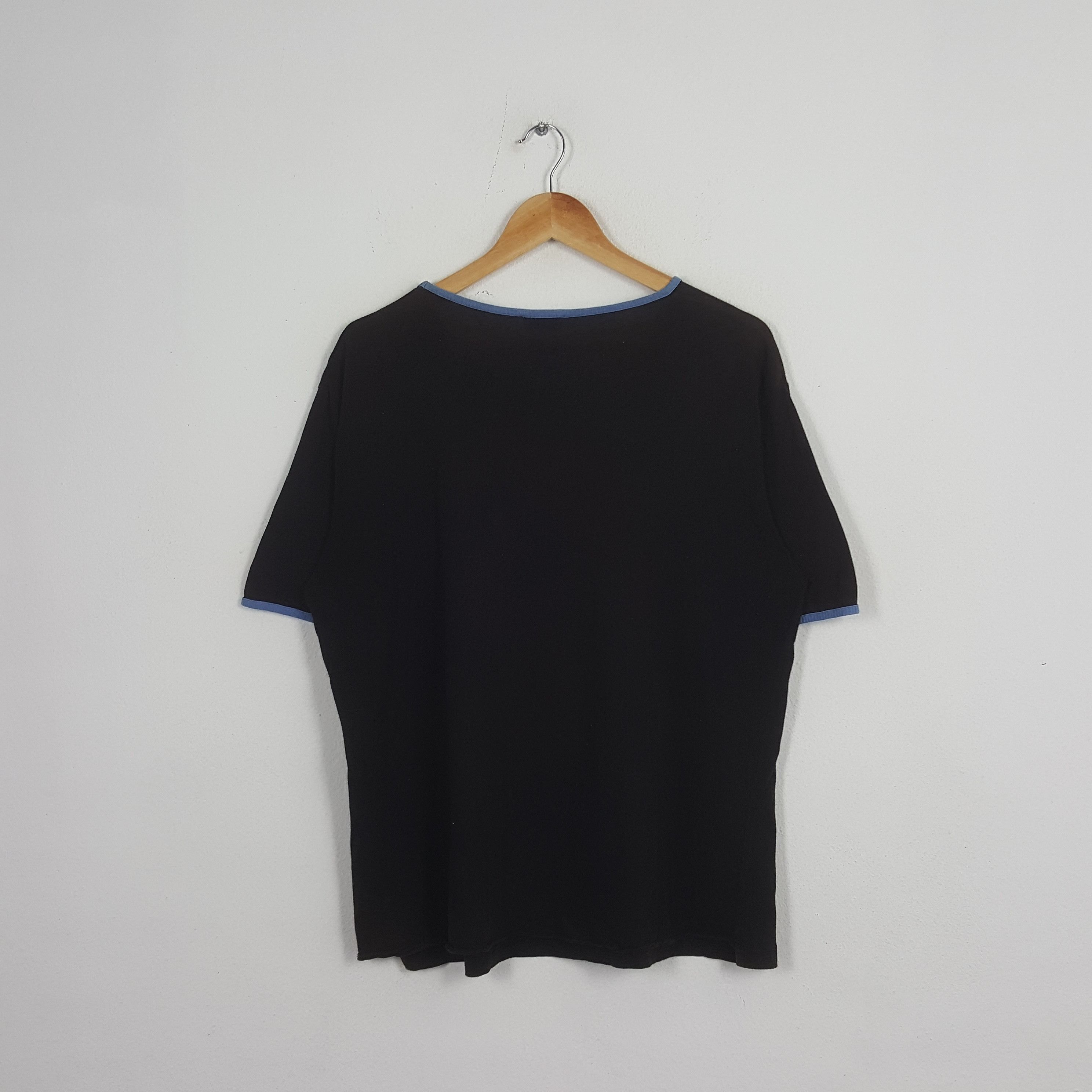 Designer × Vintage Saint Laurent Graphic Design Tshirt Size US L / EU 52-54 / 3 - 3 Thumbnail