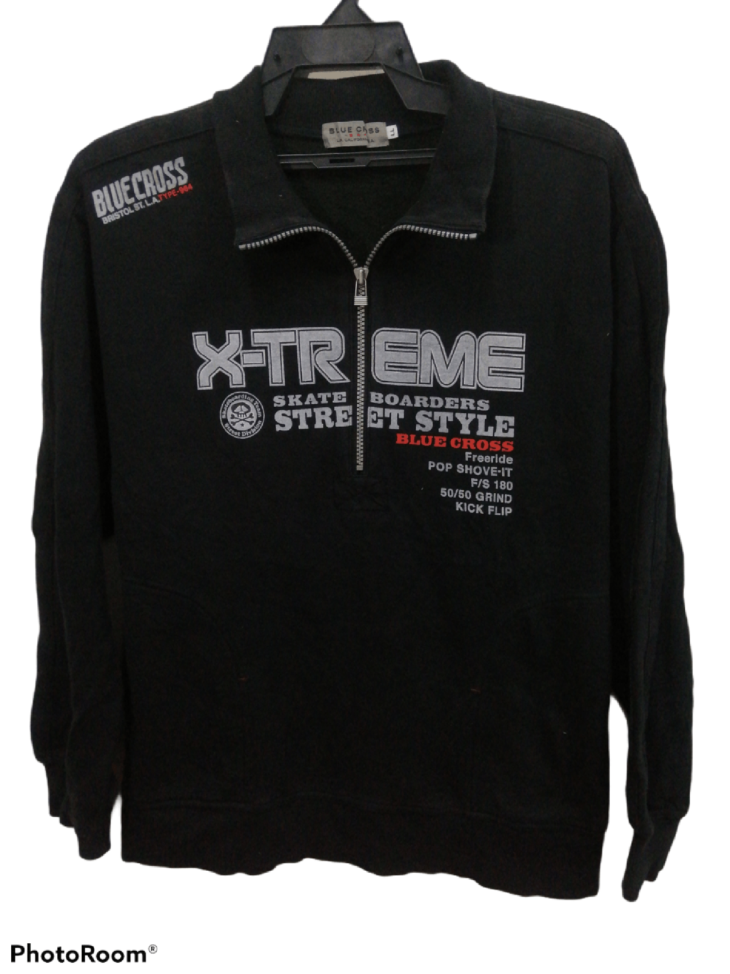 Japanese Brand × Welcome Skateboards BLUE CROSS TEAM 96 SKATEBOARDING Size US XL / EU 56 / 4 - 1 Thumbnail