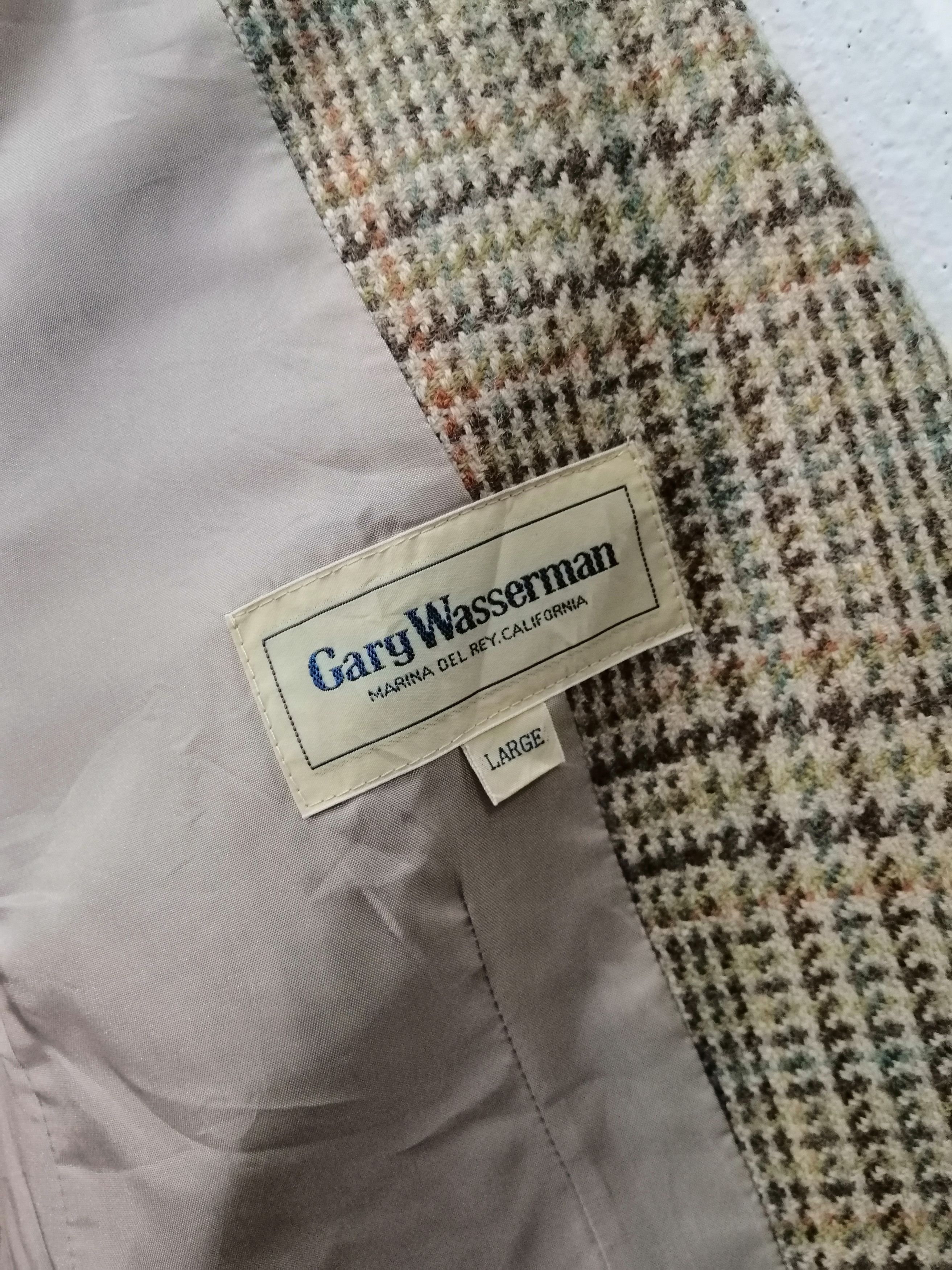 Designer × Japanese Brand GARY WASSERMAN NICE DESIGN BLAZER Size US L / EU 52-54 / 3 - 7 Thumbnail