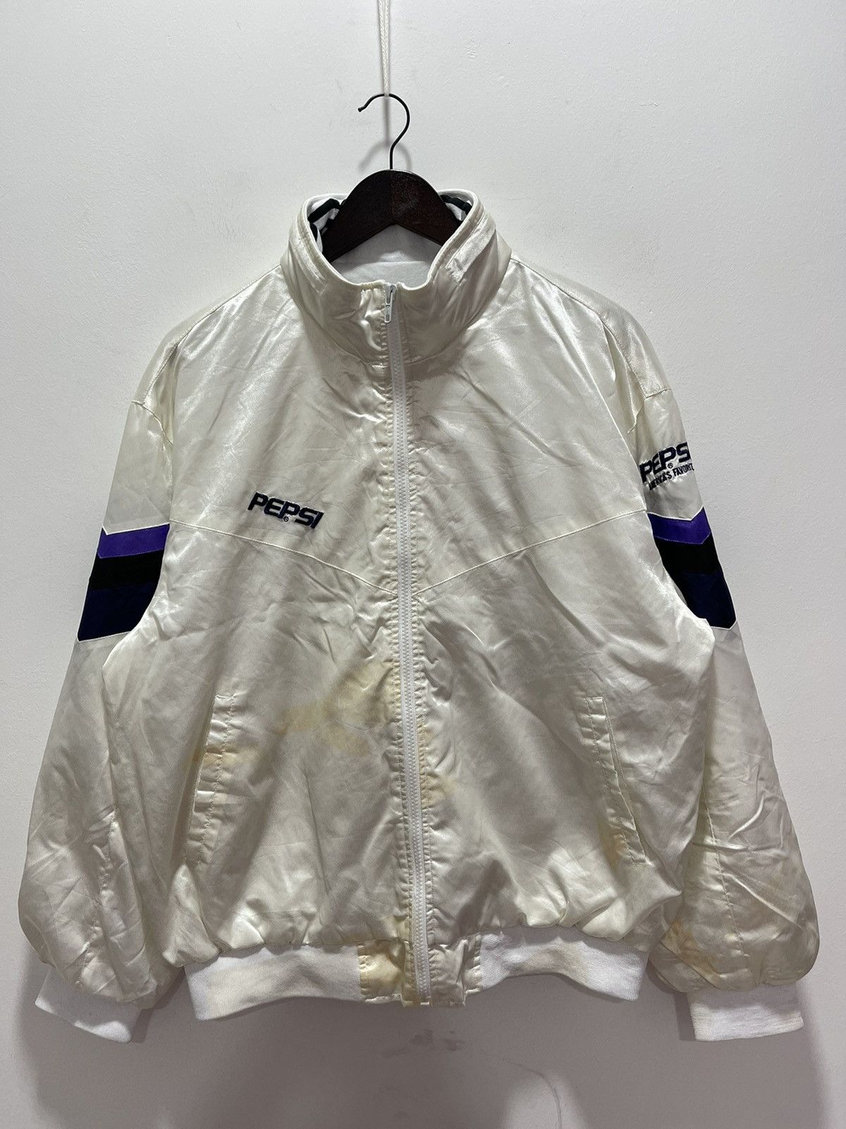 Pepsi VINTAGE PEPSI AMERICAN FAVORITE EMBROIDERED SATIN JACKET Size US L / EU 52-54 / 3 - 1 Thumbnail