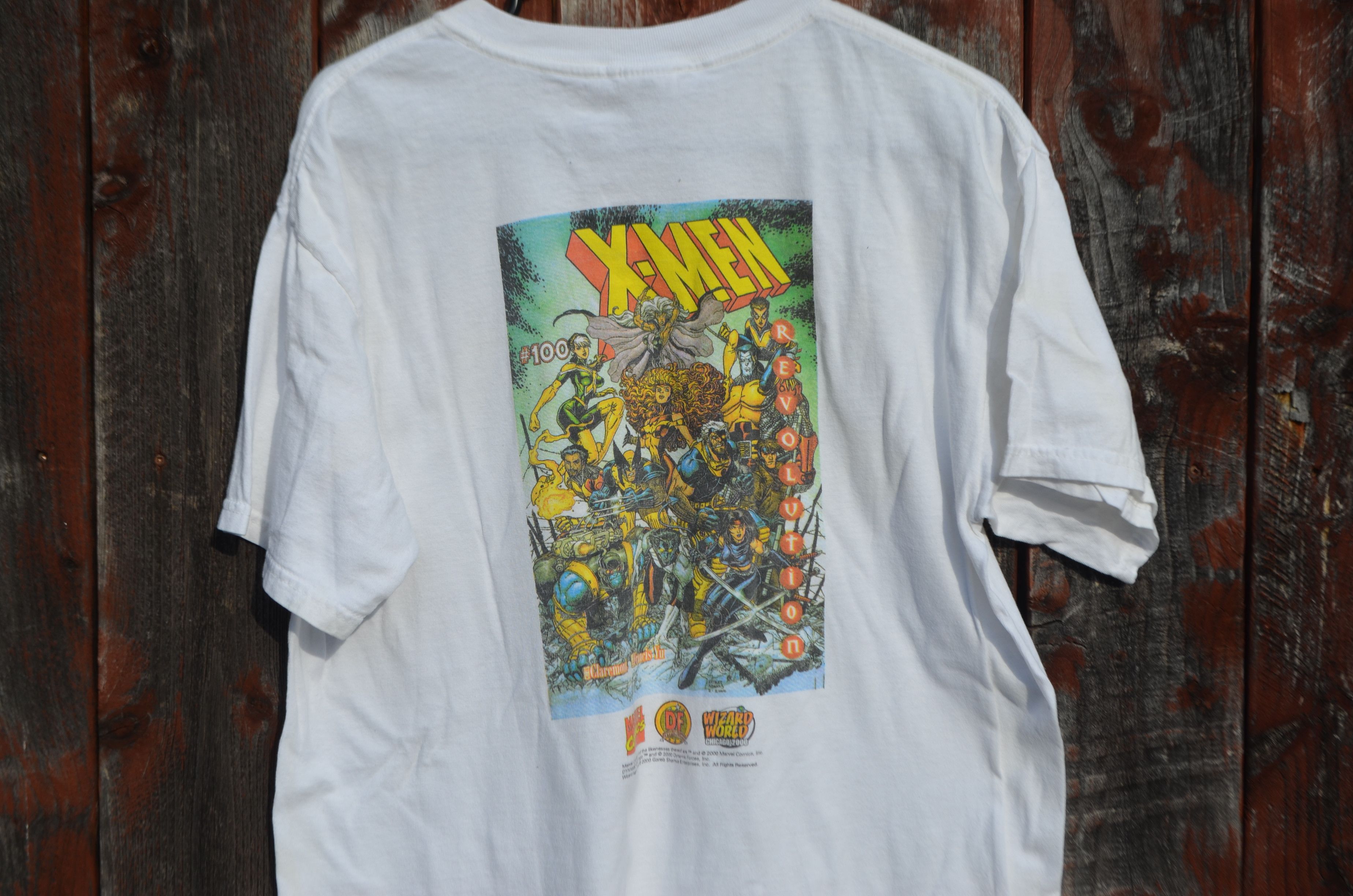 Marvel Comics × Vintage 2000 Wizard World X-Men issue 100 shirt Size US L / EU 52-54 / 3 - 2 Thumbnail