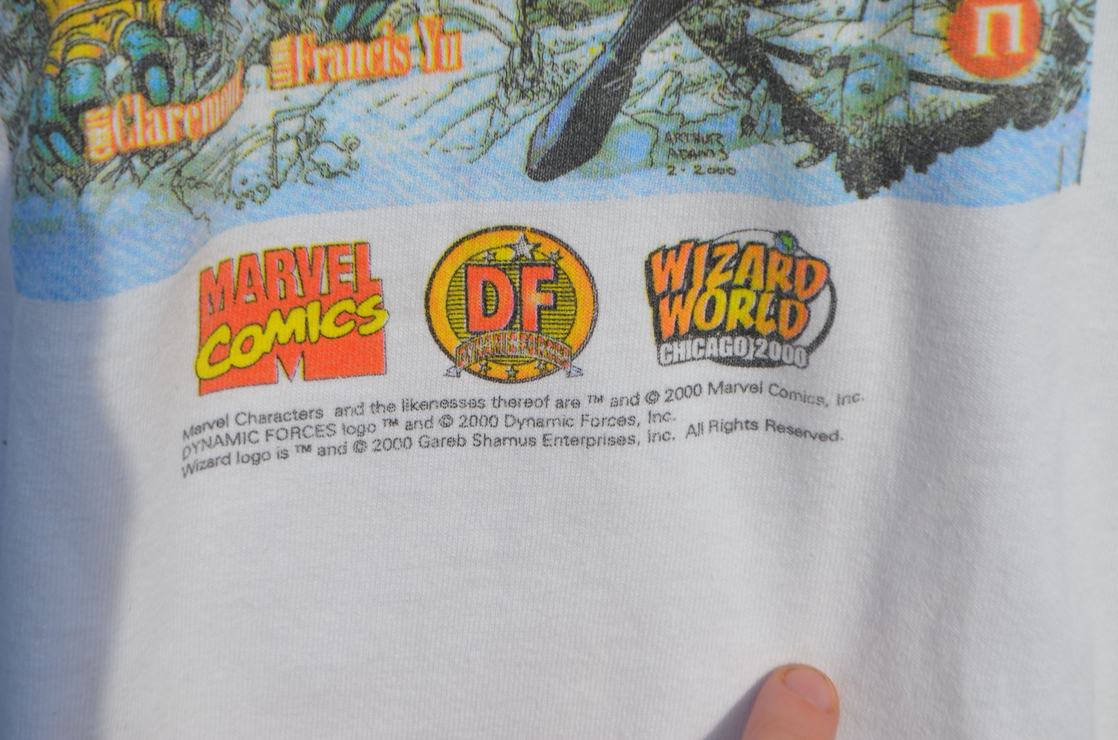 Marvel Comics × Vintage 2000 Wizard World X-Men issue 100 shirt Size US L / EU 52-54 / 3 - 4 Thumbnail