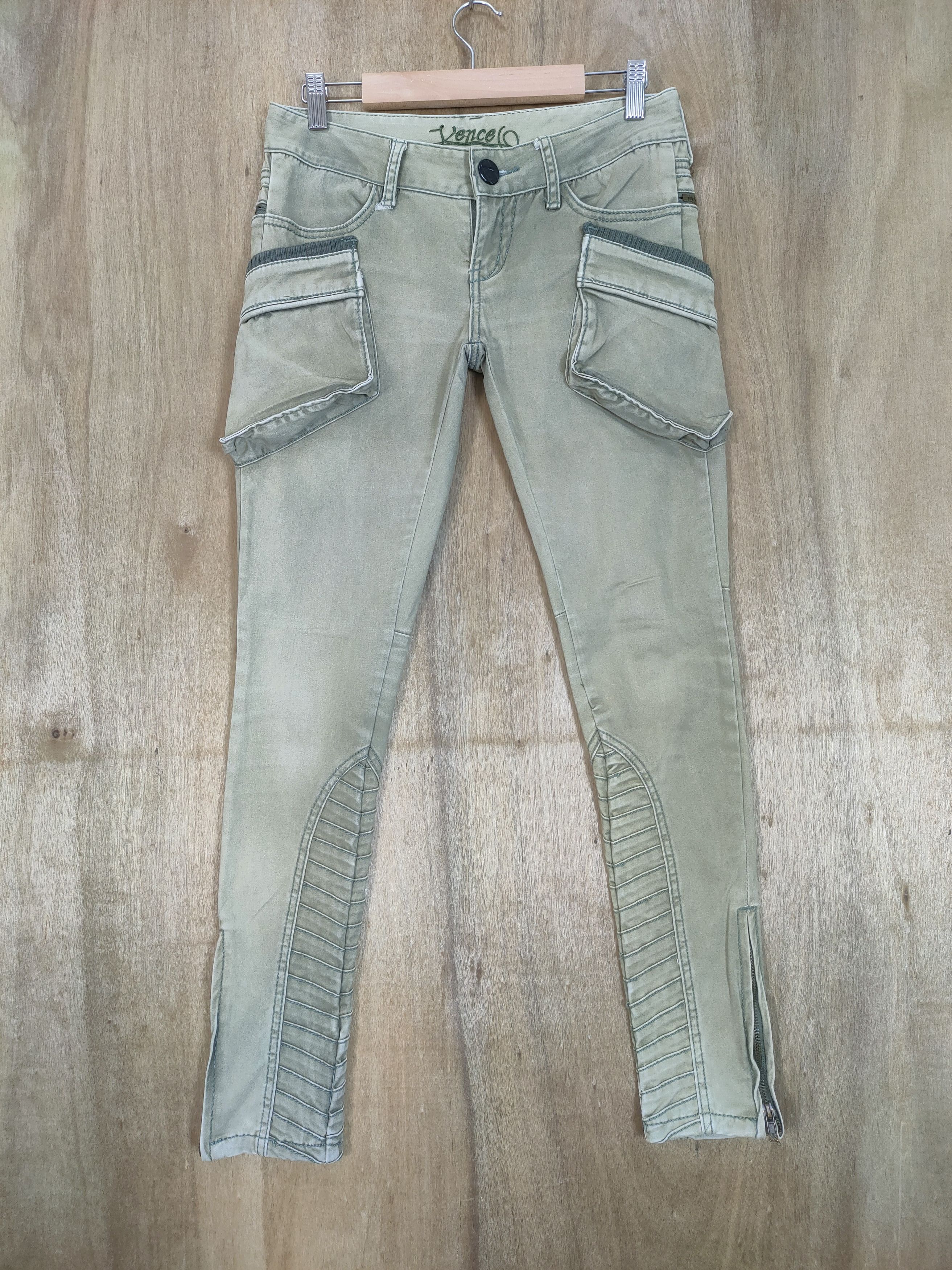 Japanese Brand × Voodoo Tactical VINTAGE JAPAN FADED SKINNY BONDAGE CARGO PANTS Size US 28 / EU 44 - 1 Thumbnail