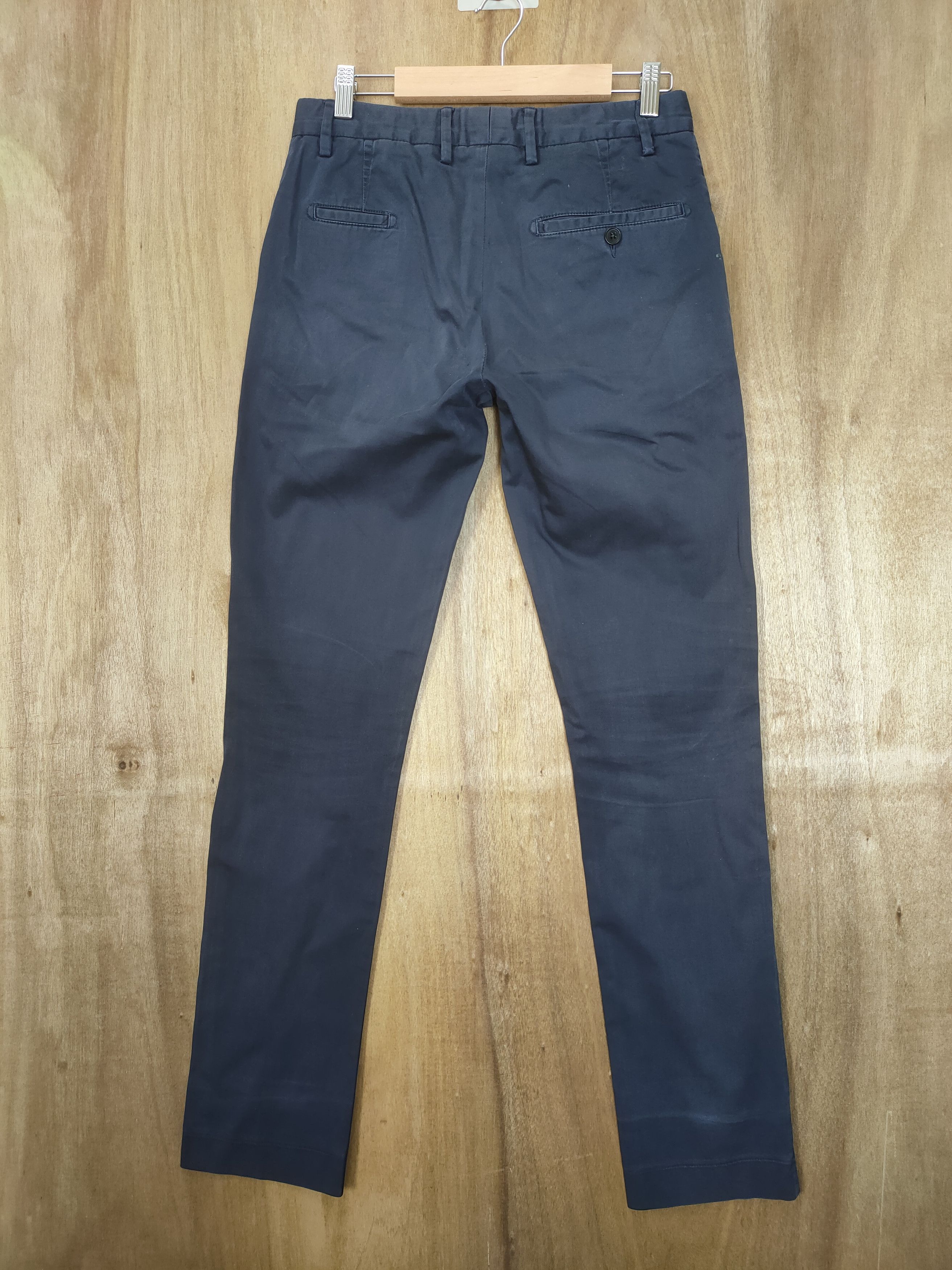 Acne Studios ACNE STUDIOS FADED BLACK TROUSERS CHINO PANTS Size US 28 / EU 44 - 12 Thumbnail